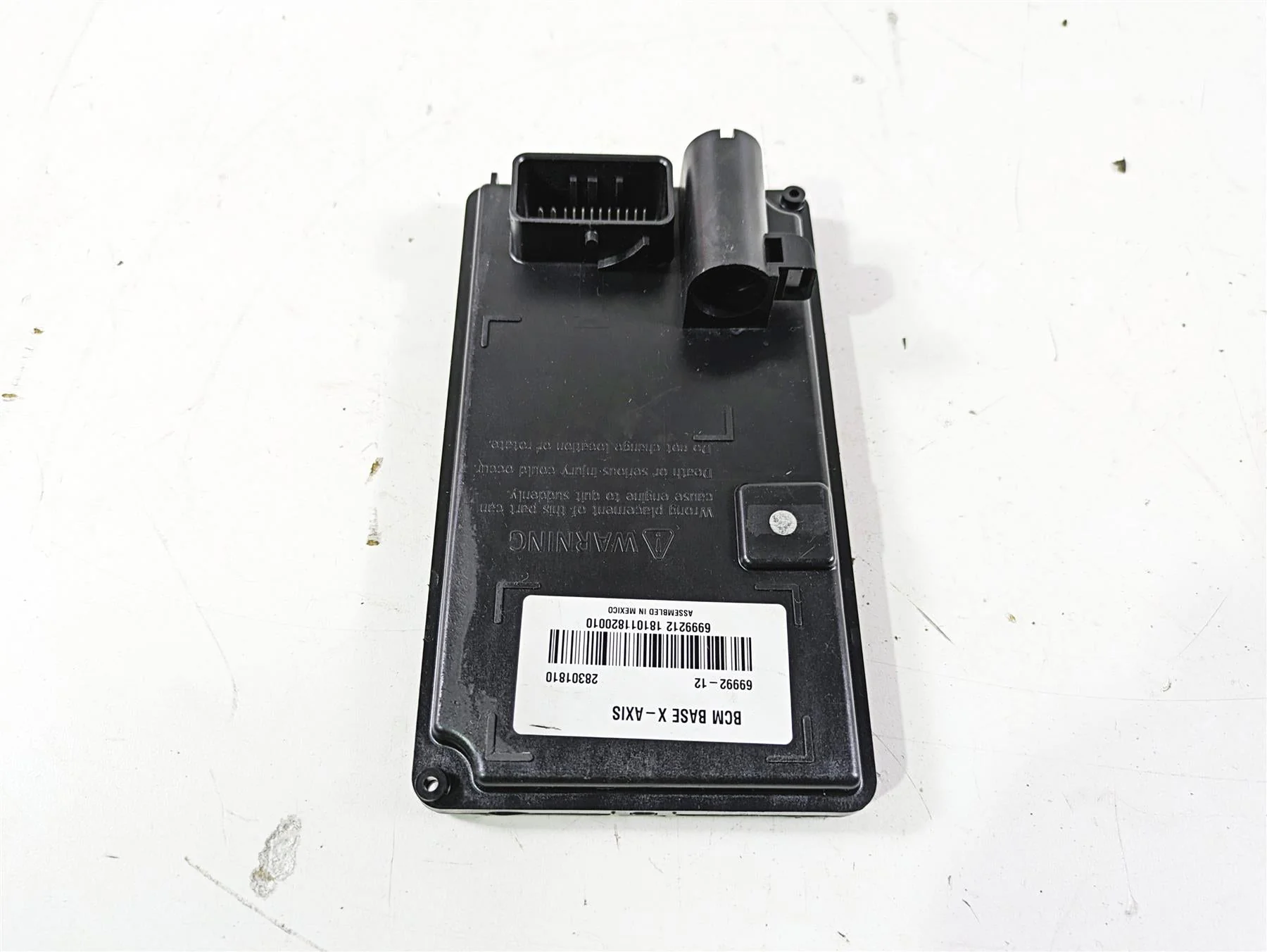 2012 Harley FLD Dyna Switchback Bcm Body Control Module X-Axis 69992-12 - Image 4