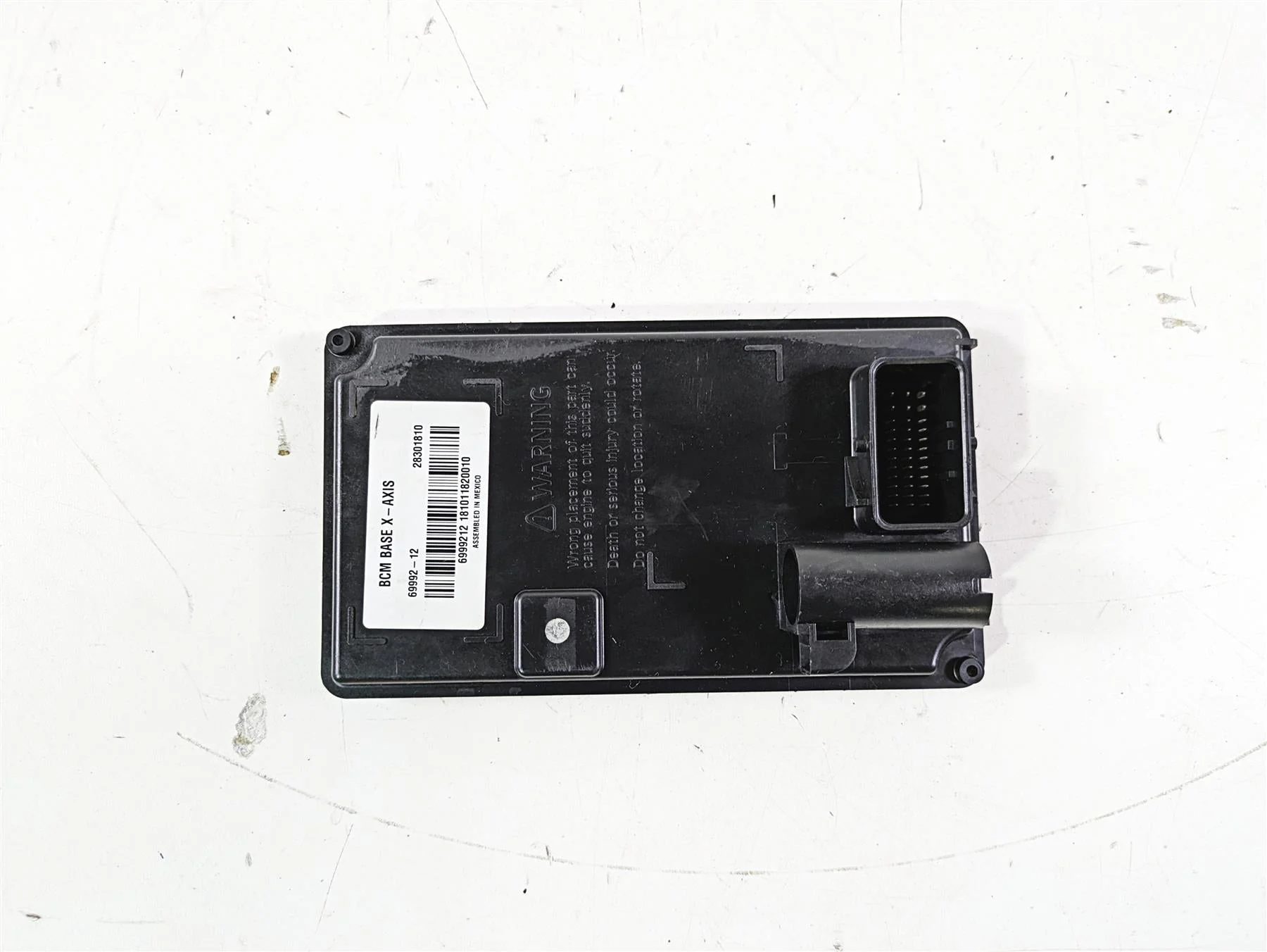 2012 Harley FLD Dyna Switchback Bcm Body Control Module X-Axis 69992-12 - Image 5