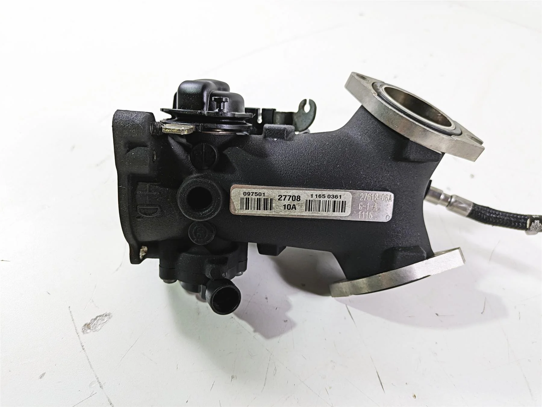 2012 Harley FLD Dyna Switchback Throttle Body Fuel Injection 27708-10A - Image 11
