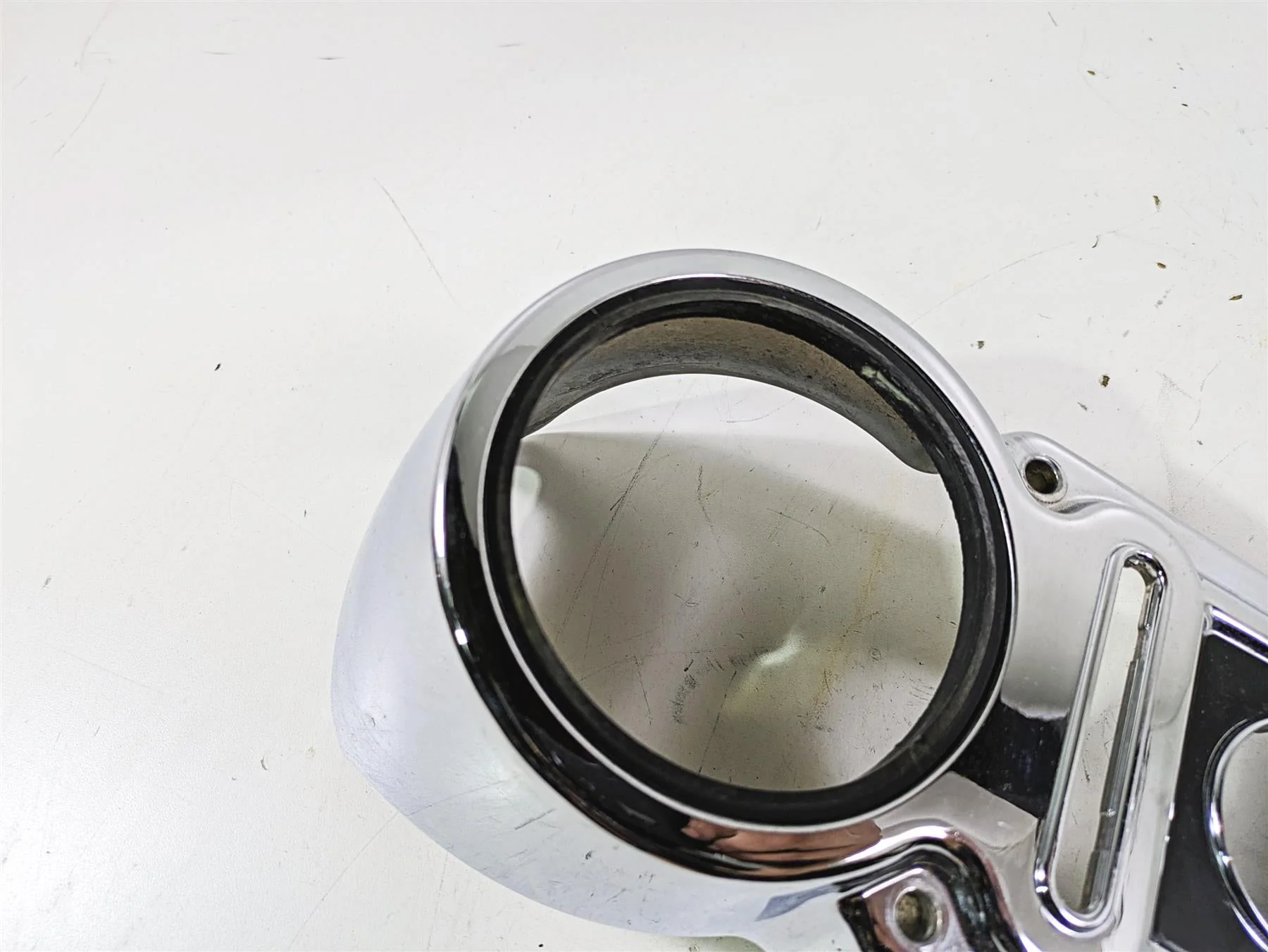 2012 Harley FLD Dyna Switchback Upper Tank Dash Chrome Cover 71204-04 - Image 8