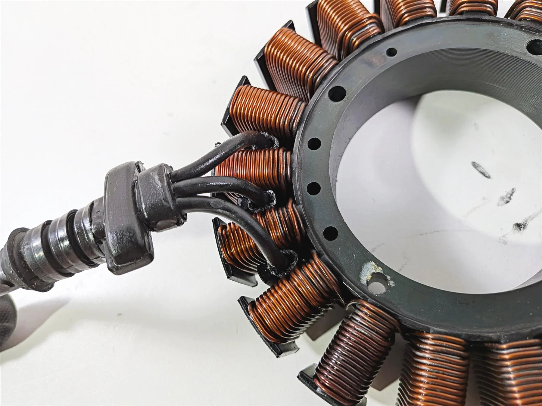2012 Harley Softail FLSTF Fat Boy Alternator Generator Stator 30017-08 - Image 9