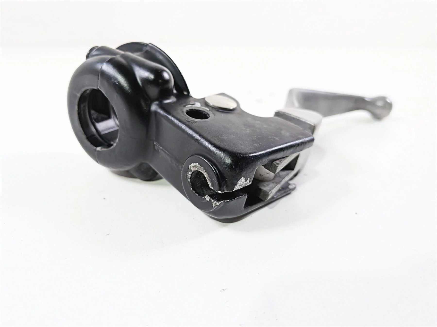 2012 Harley Softail FLSTF Fat Boy Clutch Perch Lever Set P 38608-96 L 45015-96 - Image 8