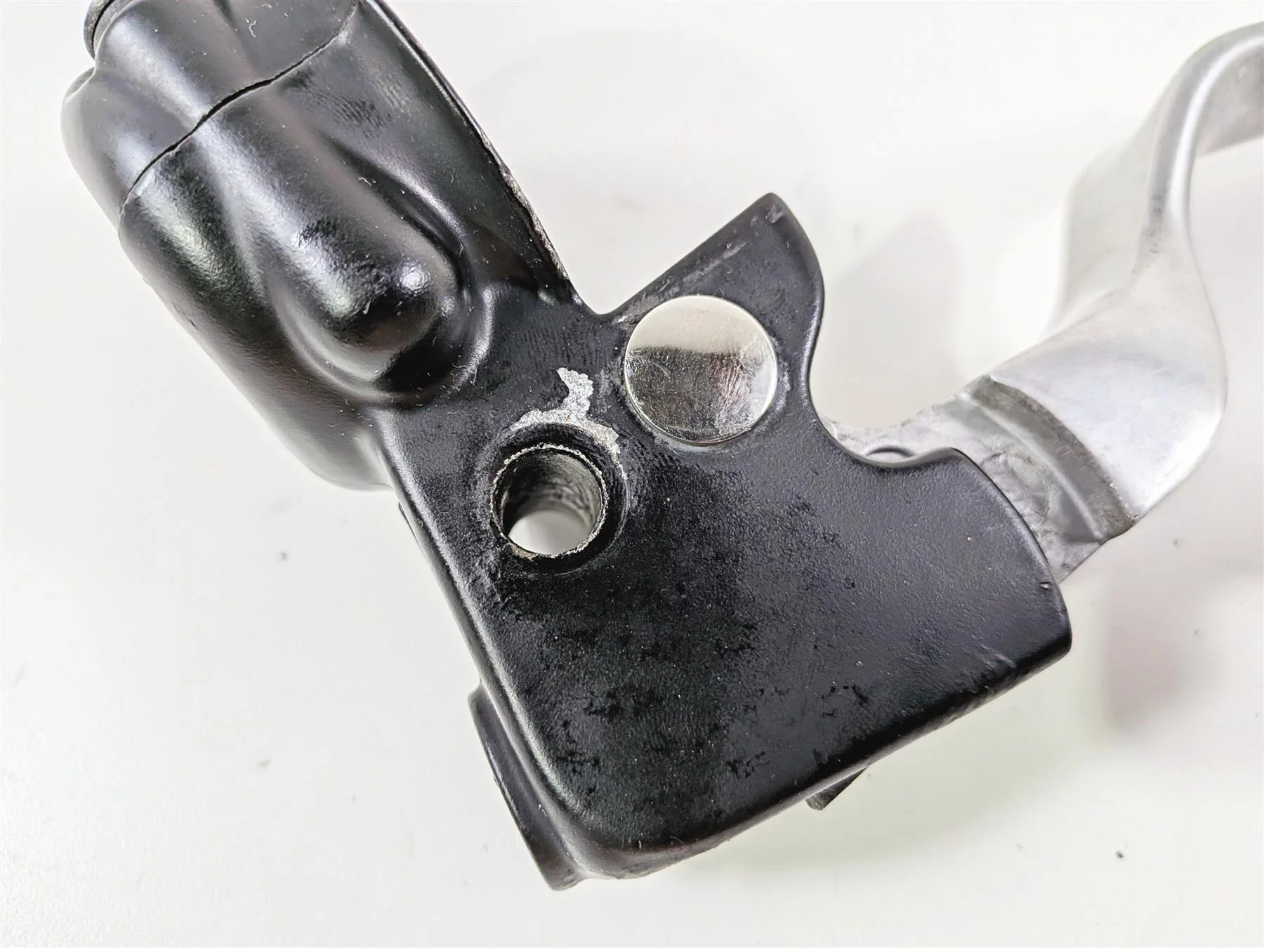 2012 Harley Softail FLSTF Fat Boy Clutch Perch Lever Set P 38608-96 L 45015-96 - Image 9