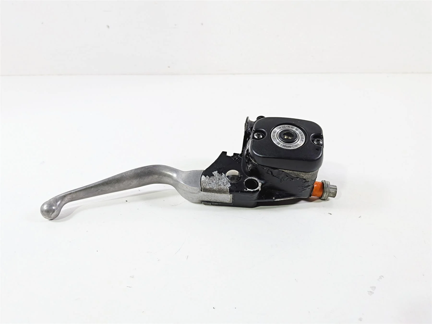 2012 Harley Softail FLSTF Fat Boy Front Brake Master Cylinder 9/16 45029-11D - Image 4