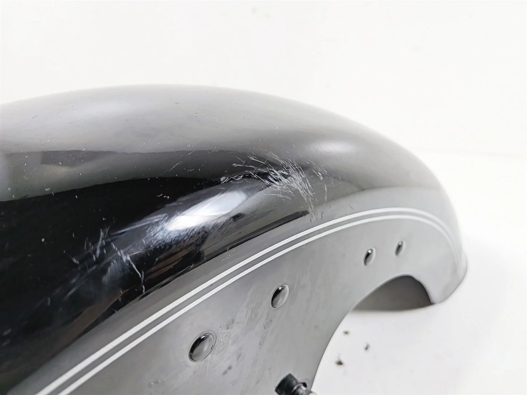 2012 Harley Softail FLSTF Fat Boy Front Fender - READ 59139-00A - Image 6