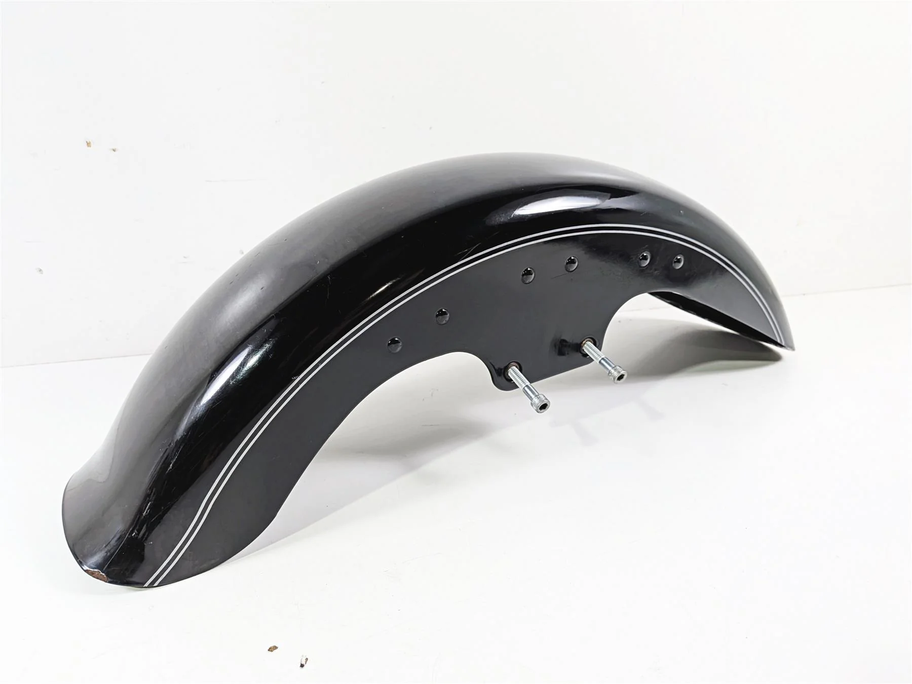2012 Harley Softail FLSTF Fat Boy Front Fender - READ 59139-00A - Image 9