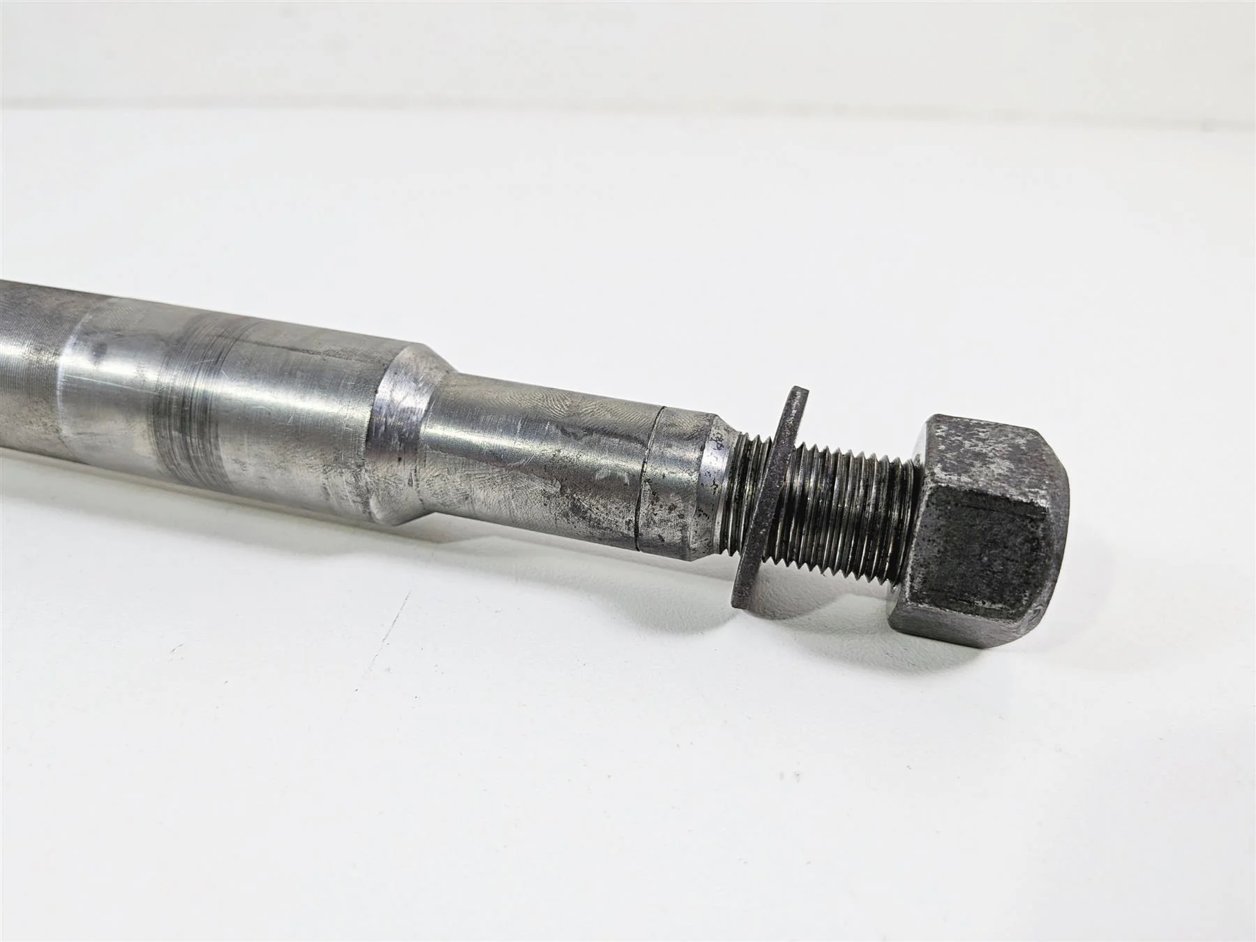 2012 Harley Softail FLSTF Fat Boy Front Wheel Spindle Axle 41545-07A - Image 11