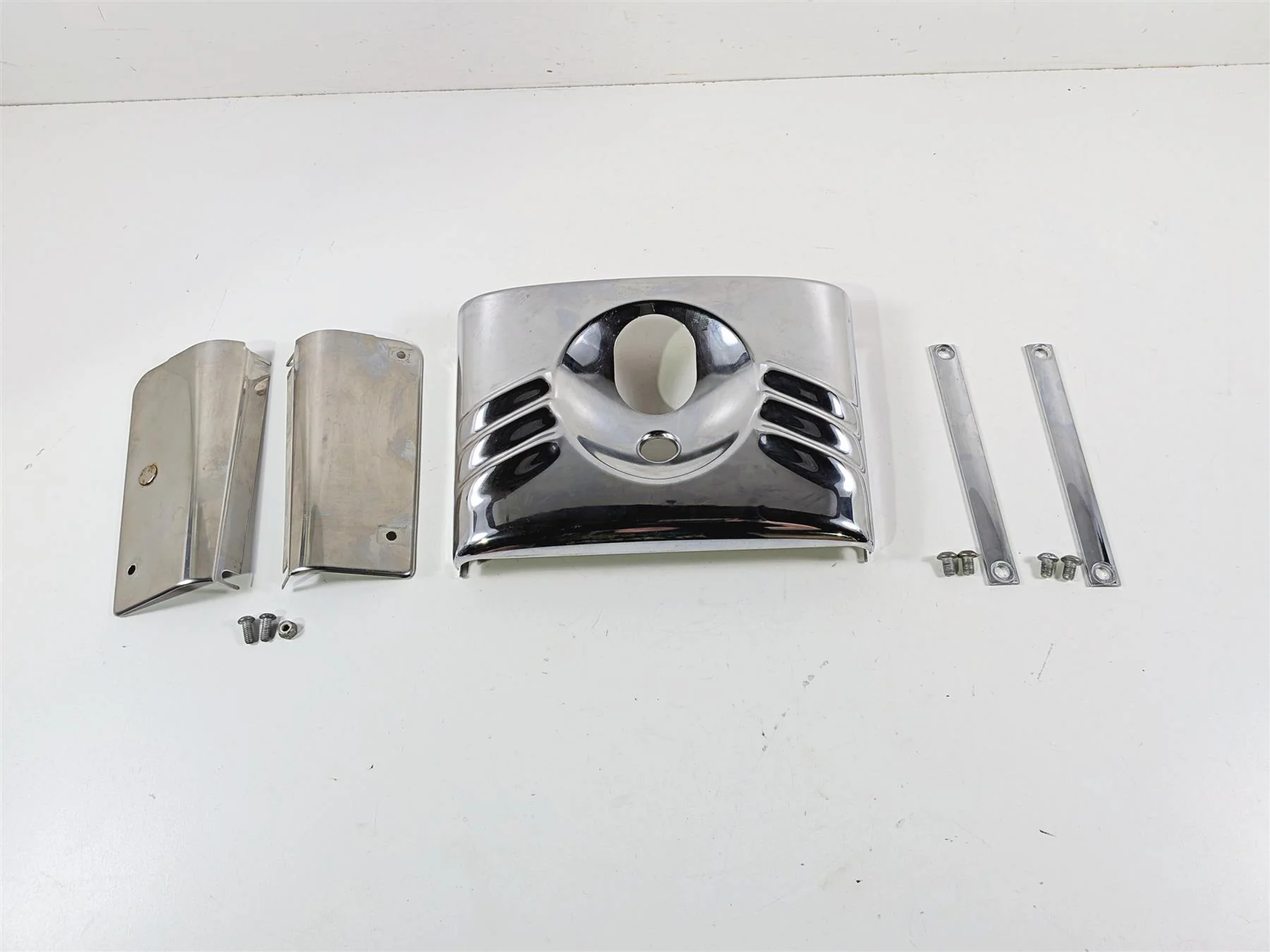 2012 Harley Softail FLSTF Fat Boy Headlight Panel Cover Set 67982-07