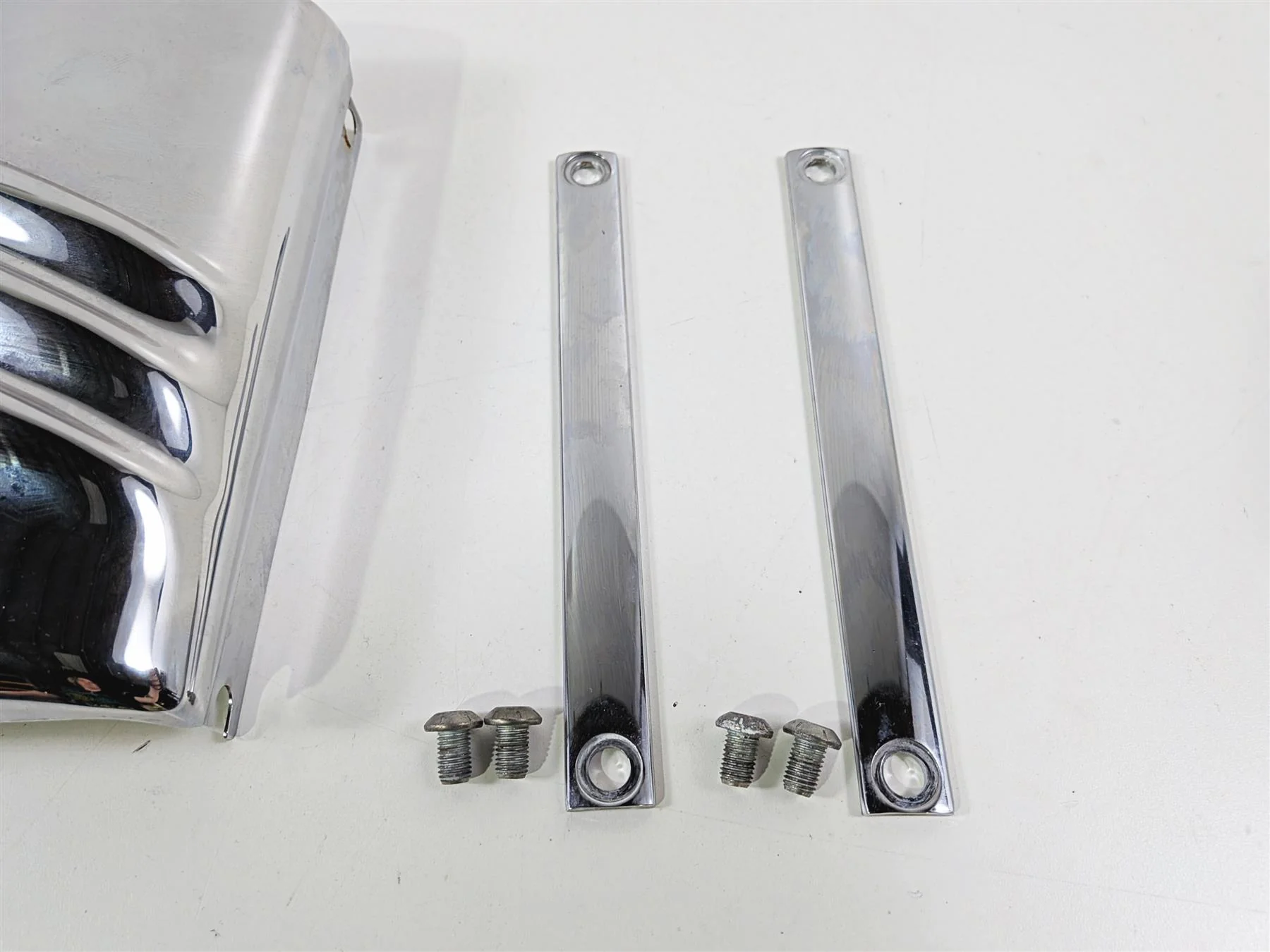 2012 Harley Softail FLSTF Fat Boy Headlight Panel Cover Set 67982-07 - Image 5