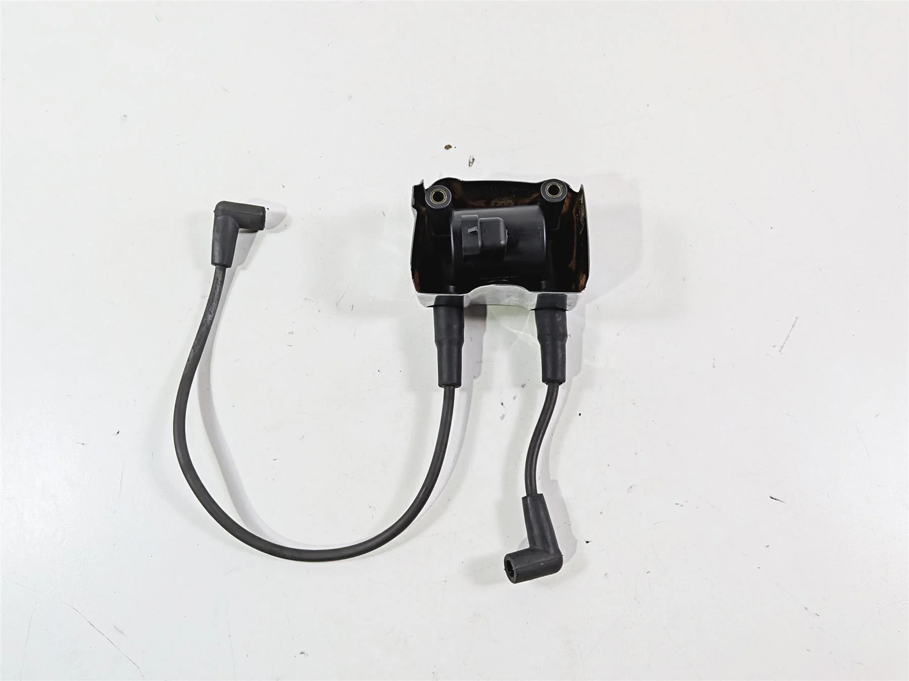 2012 Harley Softail FLSTF Fat Boy Ignition Coil Wires Plug Set 31696-07A - Image 6