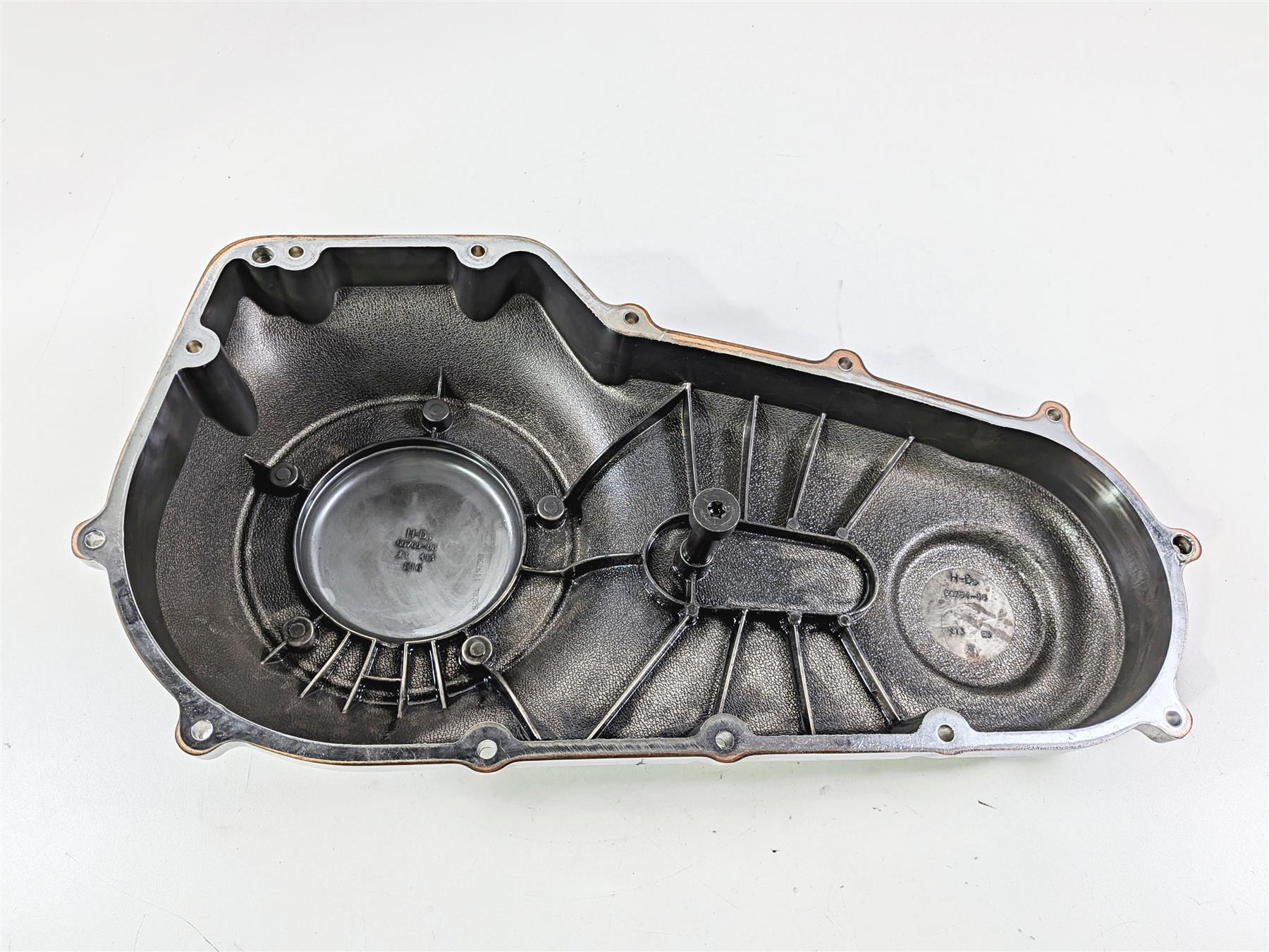 2012 Harley Softail FLSTF Fat Boy Outer Primary Drive Clutch Cover 60784-06 - Image 6