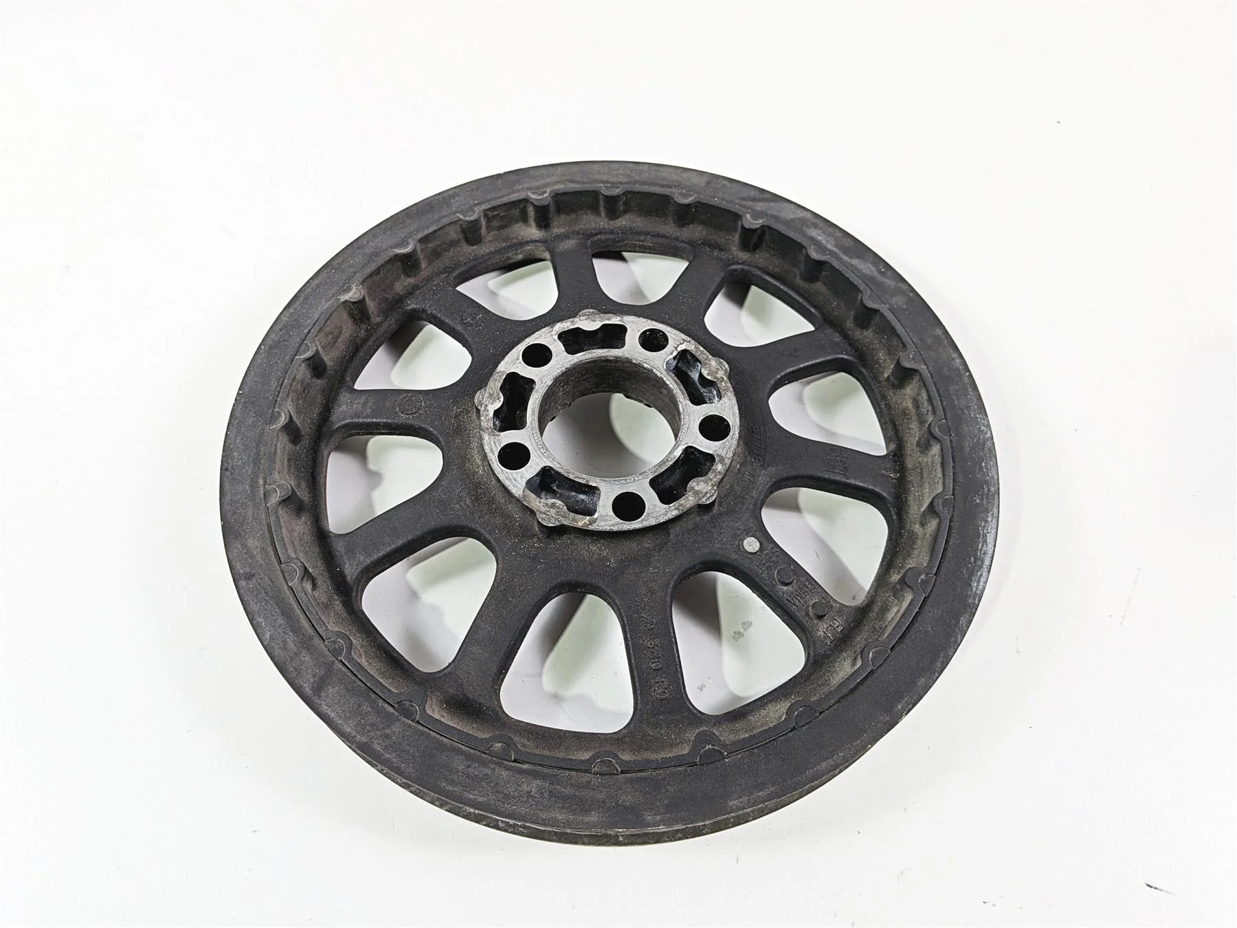 2012 Harley Softail FLSTF Fat Boy Rear Drive Belt Pulley Sprocket 66T 37778-07 - Image 4