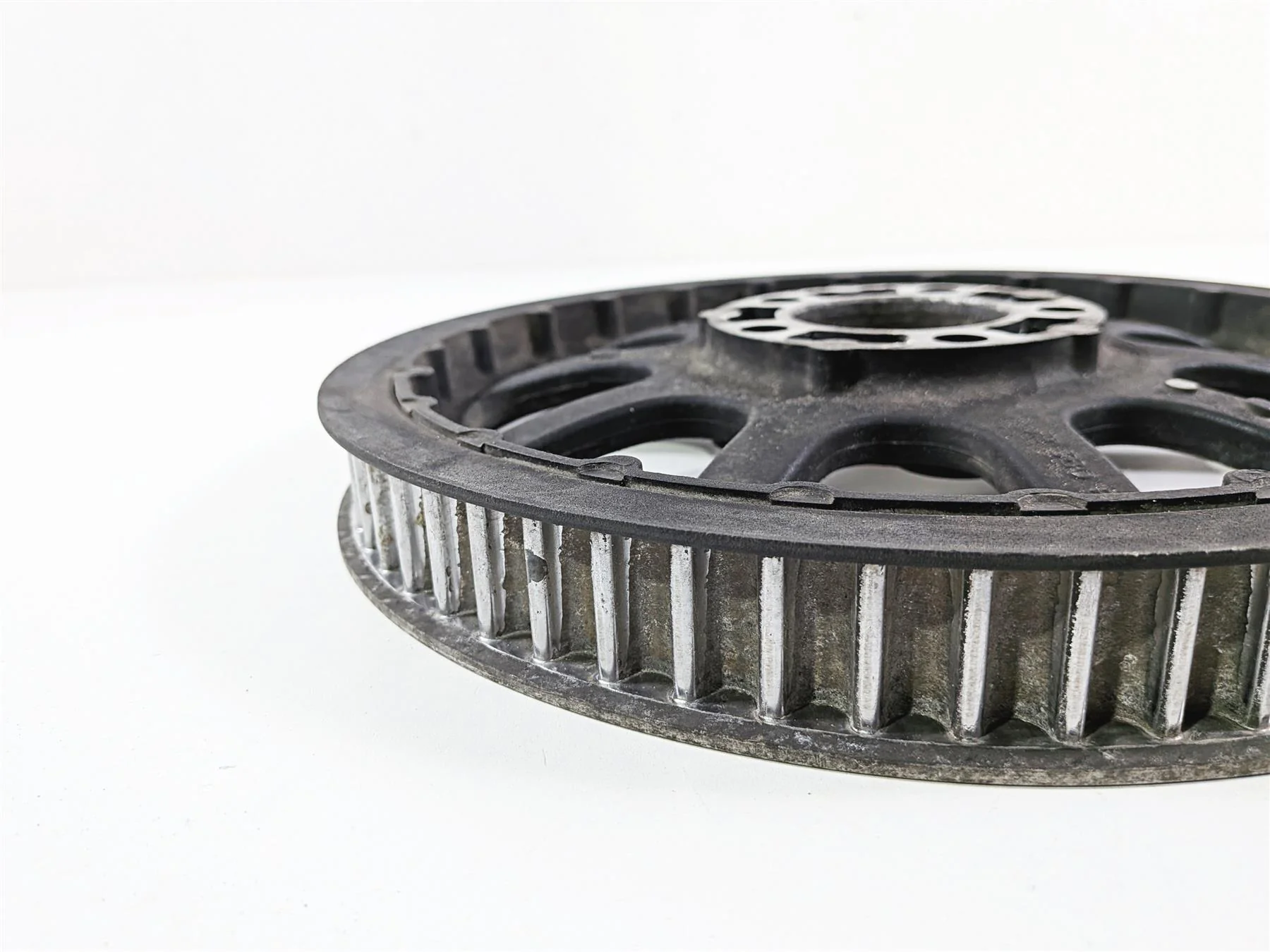 2012 Harley Softail FLSTF Fat Boy Rear Drive Belt Pulley Sprocket 66T 37778-07 - Image 5