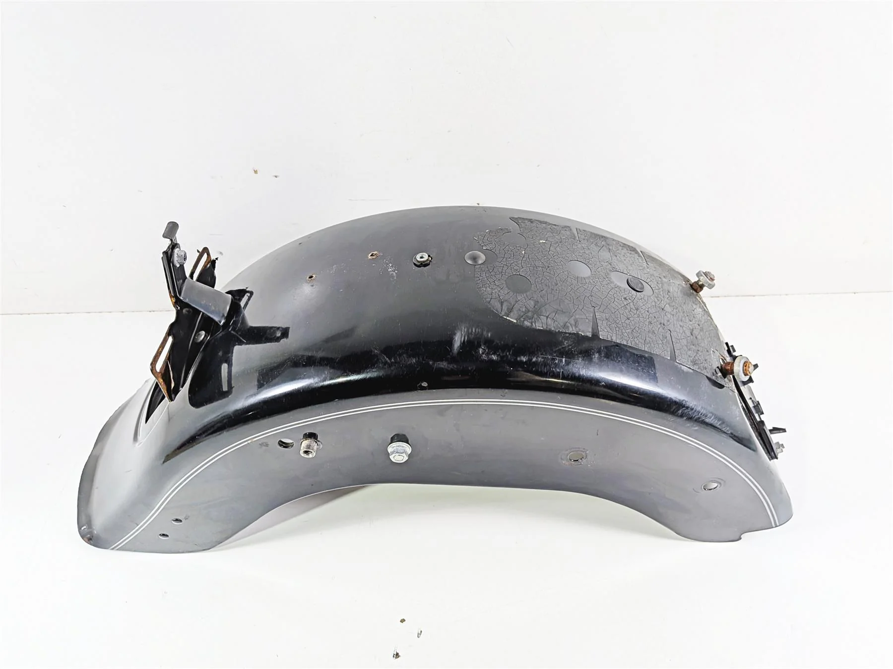 2012 Harley Softail FLSTF Fat Boy Rear Fender -READ 59819-06B - Image 2