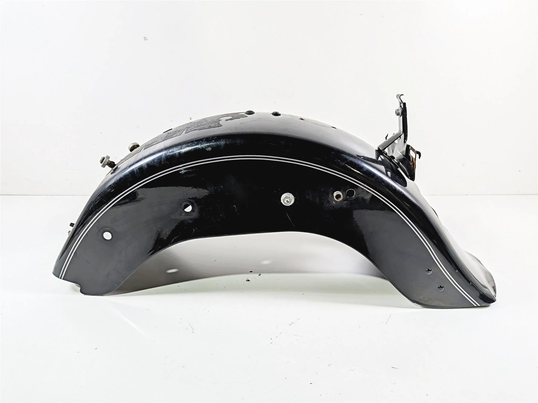 2012 Harley Softail FLSTF Fat Boy Rear Fender -READ 59819-06B - Image 5