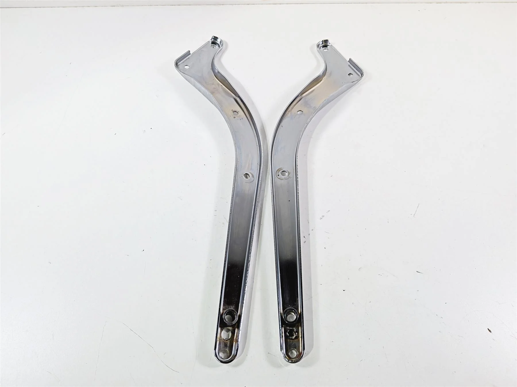 2012 Harley Softail FLSTF Fat Boy Rear Fender Struts Braces Covers 59434-08 - Image 7