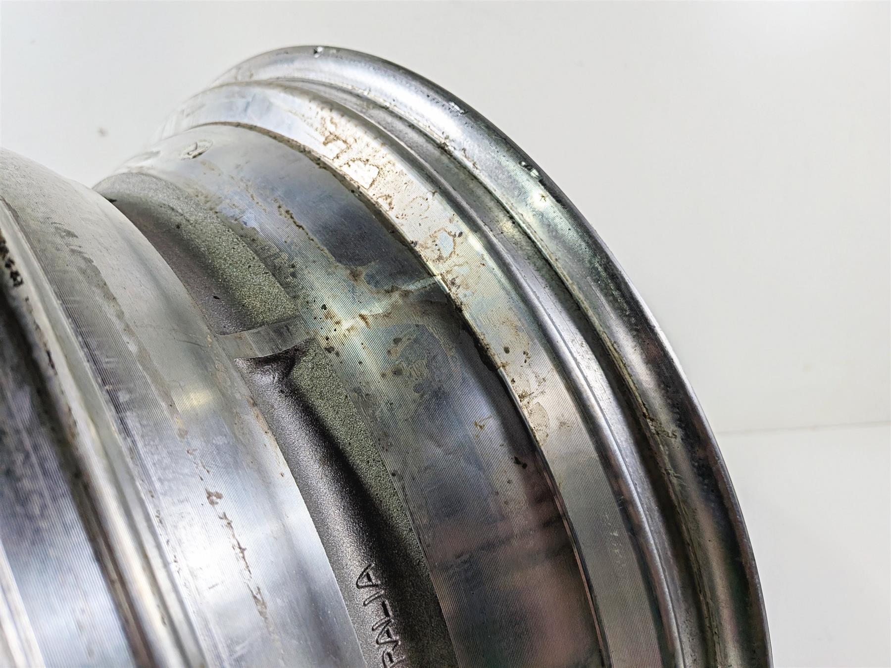 2012 Harley Softail FLSTF Fat Boy Rear Wheel Rim 17x6 Straight 40900181 - Image 9