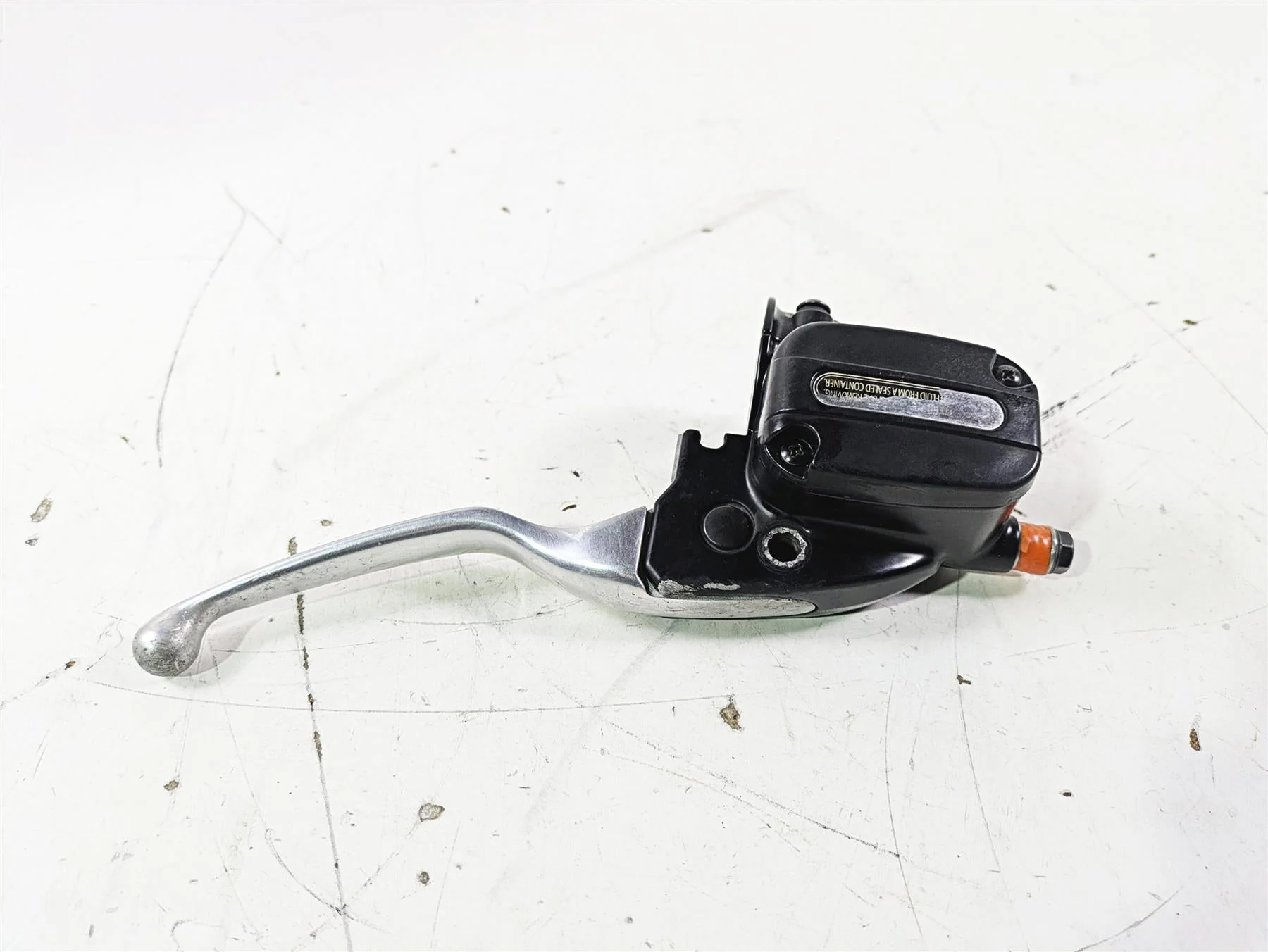 2012 Harley VRSCF Muscle V Rod Brembo Front Brake Master Cylinder 44551-08F - Image 5