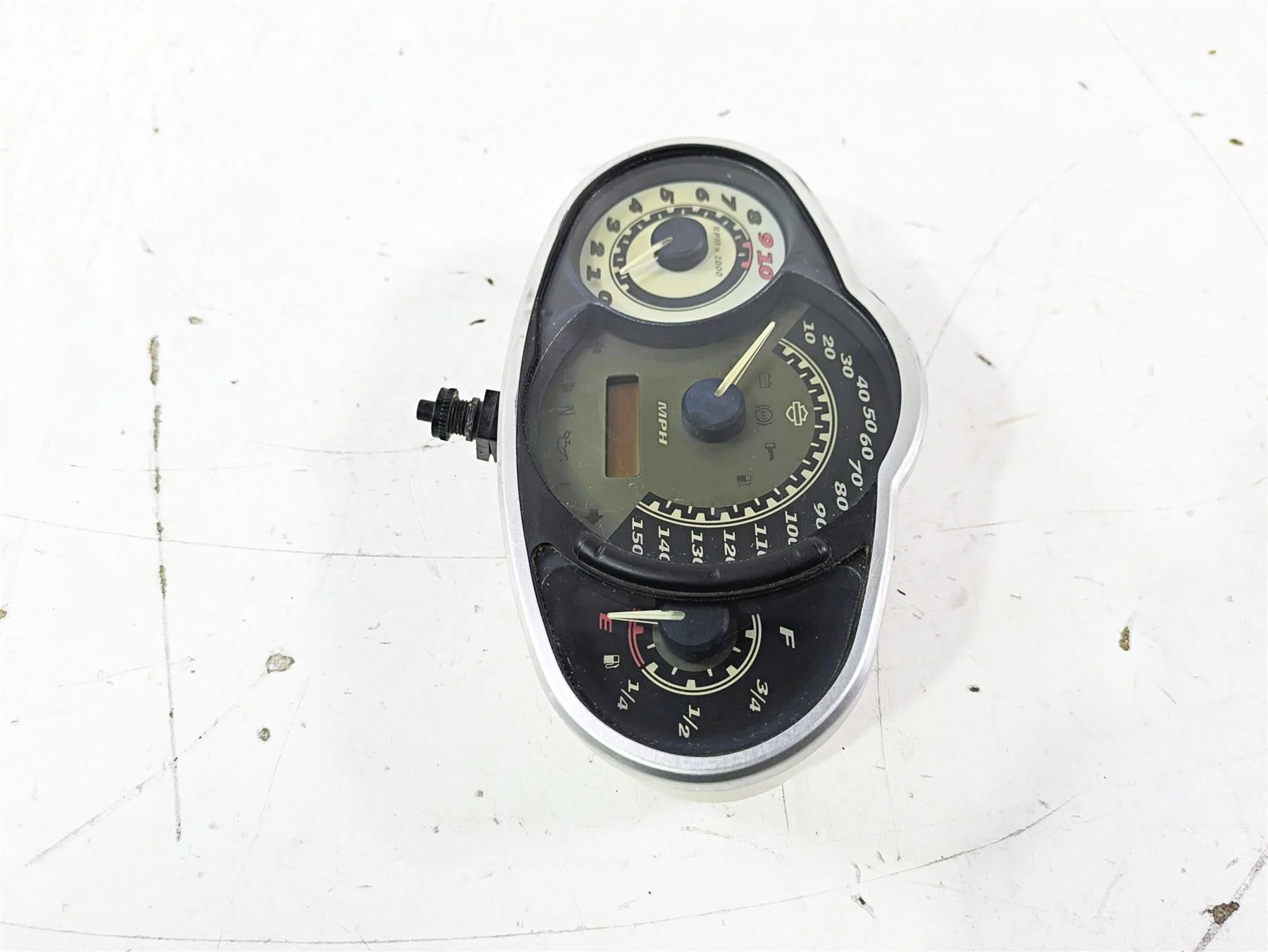 2012 Harley VRSCF Muscle V Rod Gauges Speedometer Instrument - 42k 71962-09A - Image 3