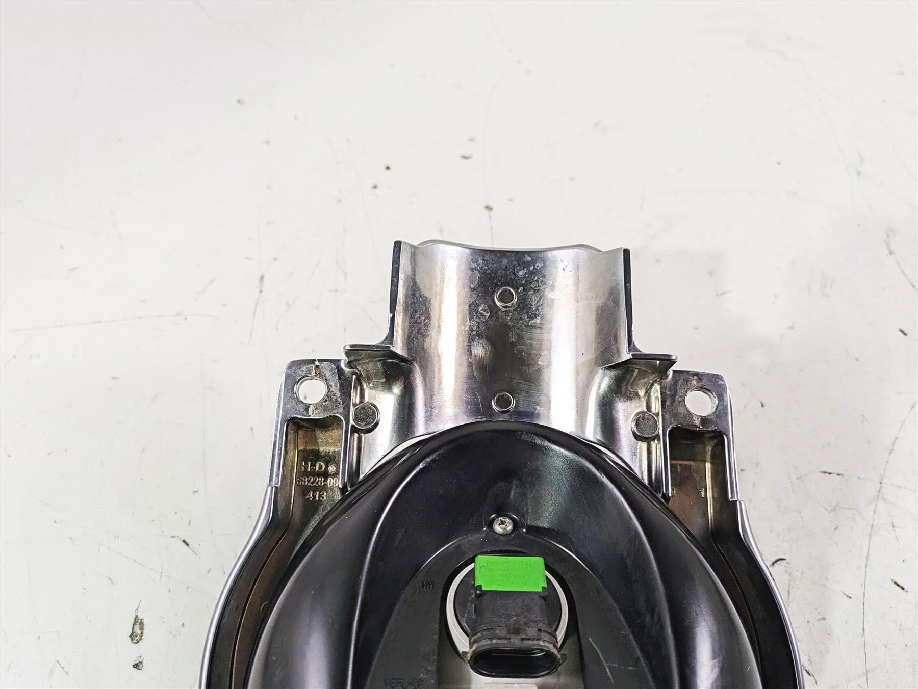2012 Harley VRSCF Muscle V Rod Headlight Head Light Lamp 69873-07B 68228-09 - Image 6