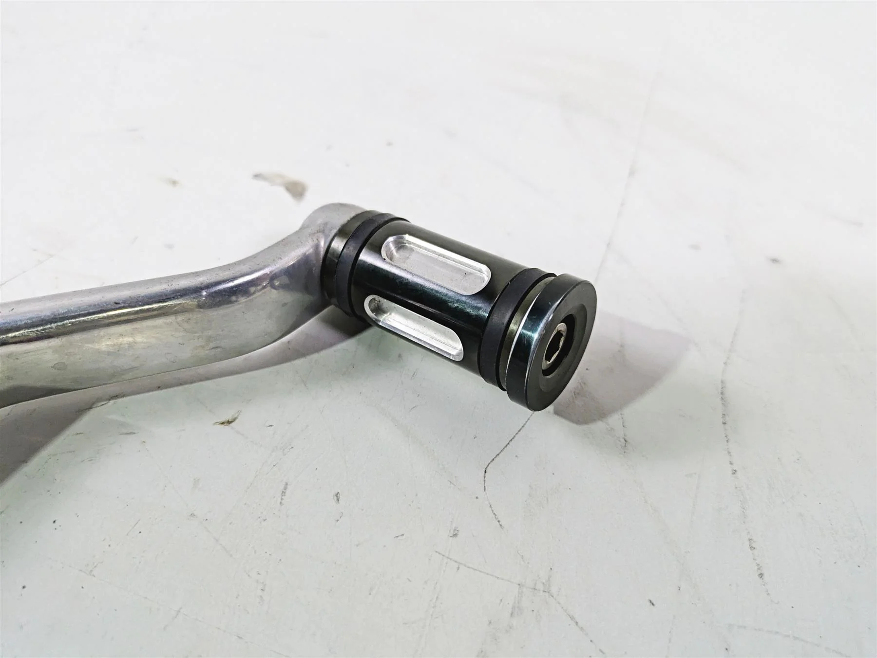 2012 Harley VRSCF Muscle V Rod Left Front Footpeg & Shift Lever 54046-12 - Image 10