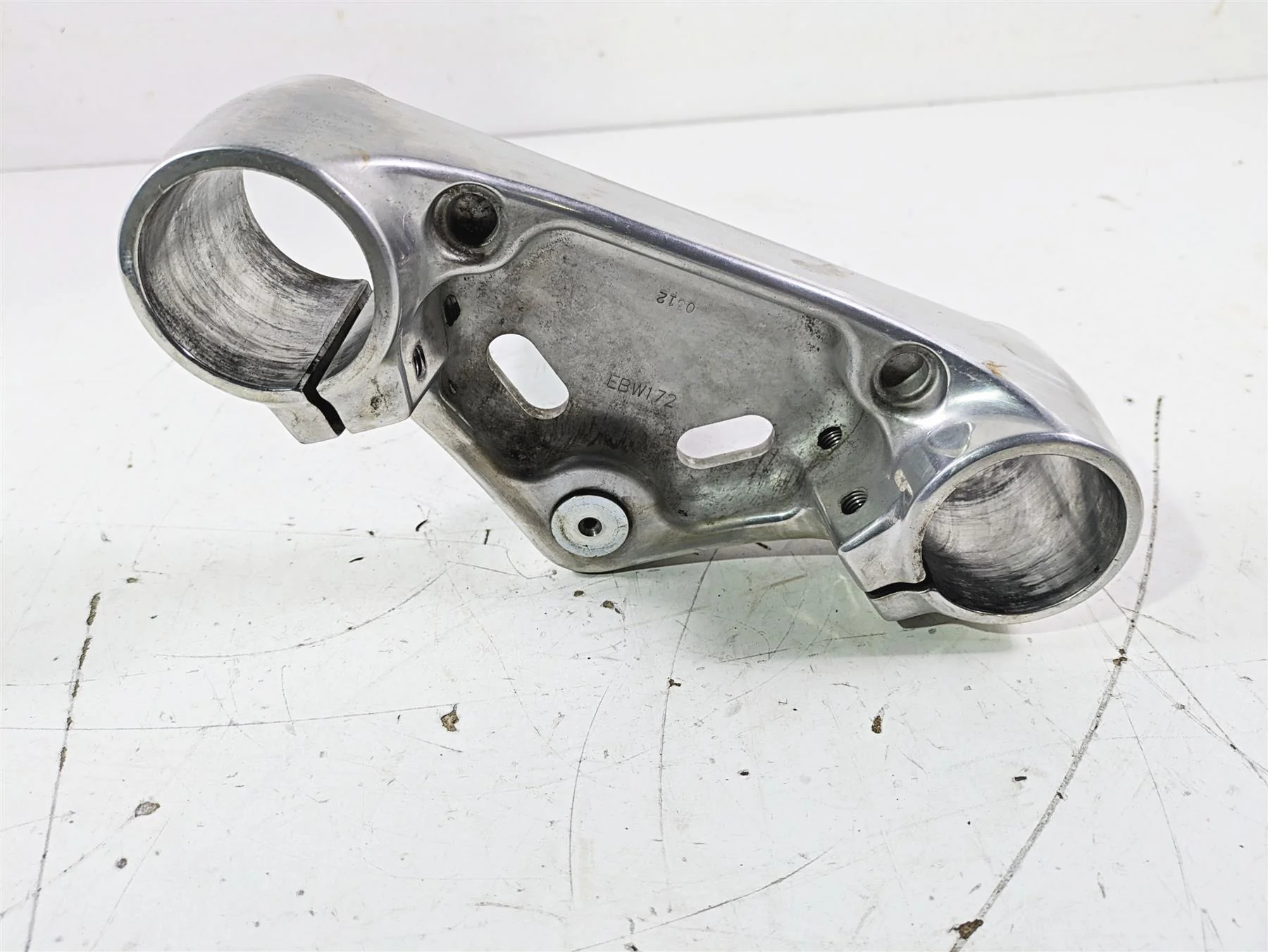 2012 Harley VRSCF Muscle V Rod Lower Triple Tree Steering Clamp 46892-09B - Image 9