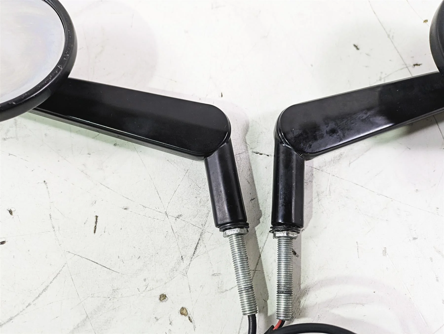2012 Harley VRSCF Muscle V Rod Rear View Mirror Turn Signal Set 92094-09 - Image 10