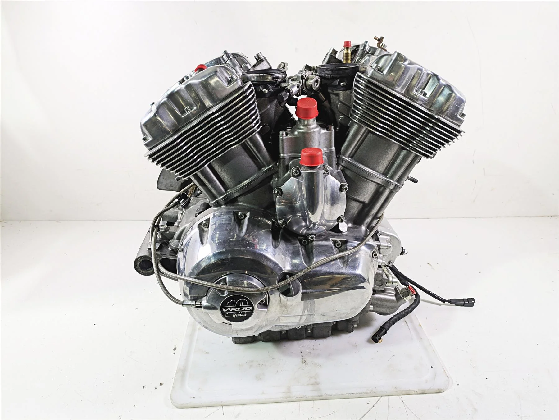 2012 Harley VRSCF Muscle V Rod Running 1250ccm Engine Motor 42k - Vid 19844-12KC - Image 5