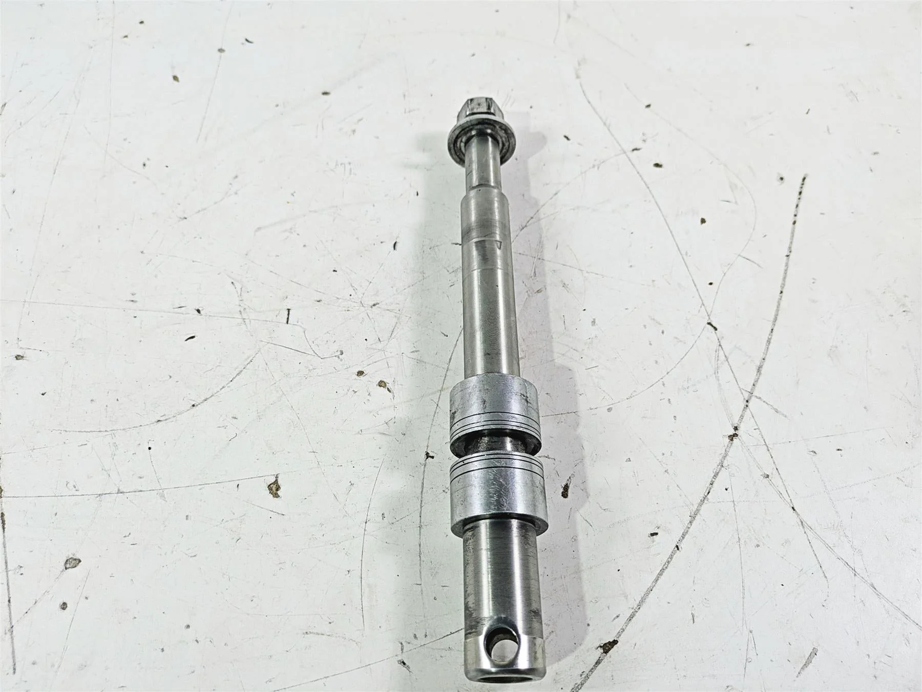 2012 Harley VRSCF Muscle V Rod Straight Front Axle Wheel Spindle 41628-08 - Image 2