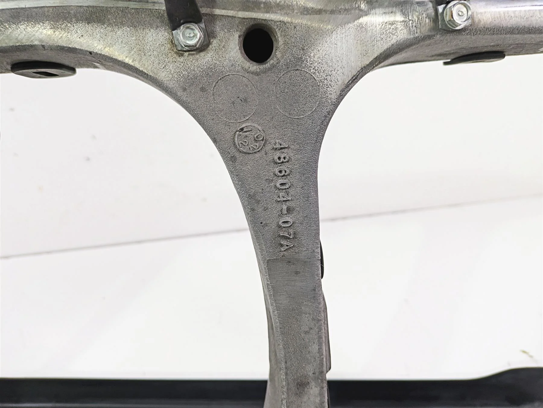 2012 Harley VRSCF Muscle V Rod Swingarm Swing Arm & Guards 48606-07A - Image 10
