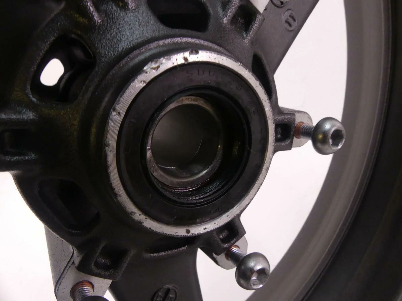 2012 Honda CBR600RR Front Straight Enkei Rim Wheel 17x 3.5 44650-MFJ-308 - Image 11
