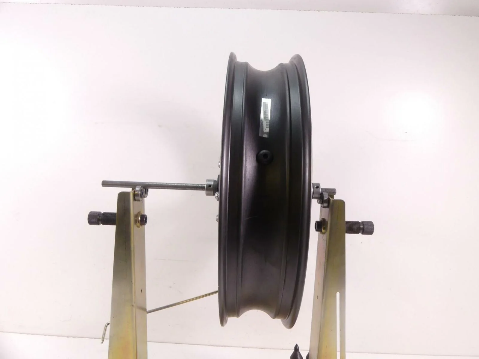 2012 Honda CBR600RR Front Straight Enkei Rim Wheel 17x 3.5 44650-MFJ-308 - Image 2