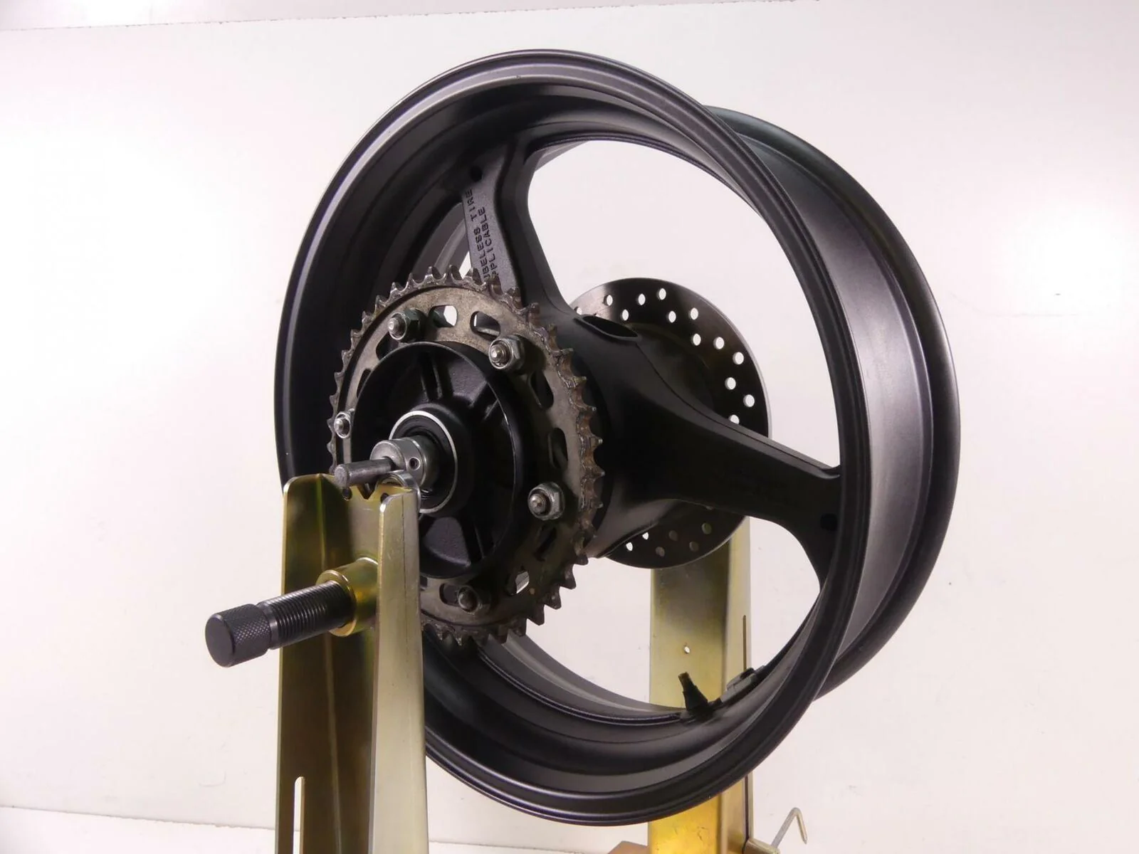 2012 Honda CBR600RR Rear Straight Enkei Rim Wheel 17x 5.5 42650-MFJ-308