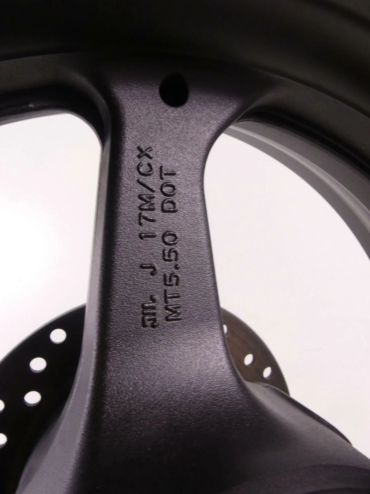 2012 Honda CBR600RR Rear Straight Enkei Rim Wheel 17x 5.5 42650-MFJ-308 - Image 10