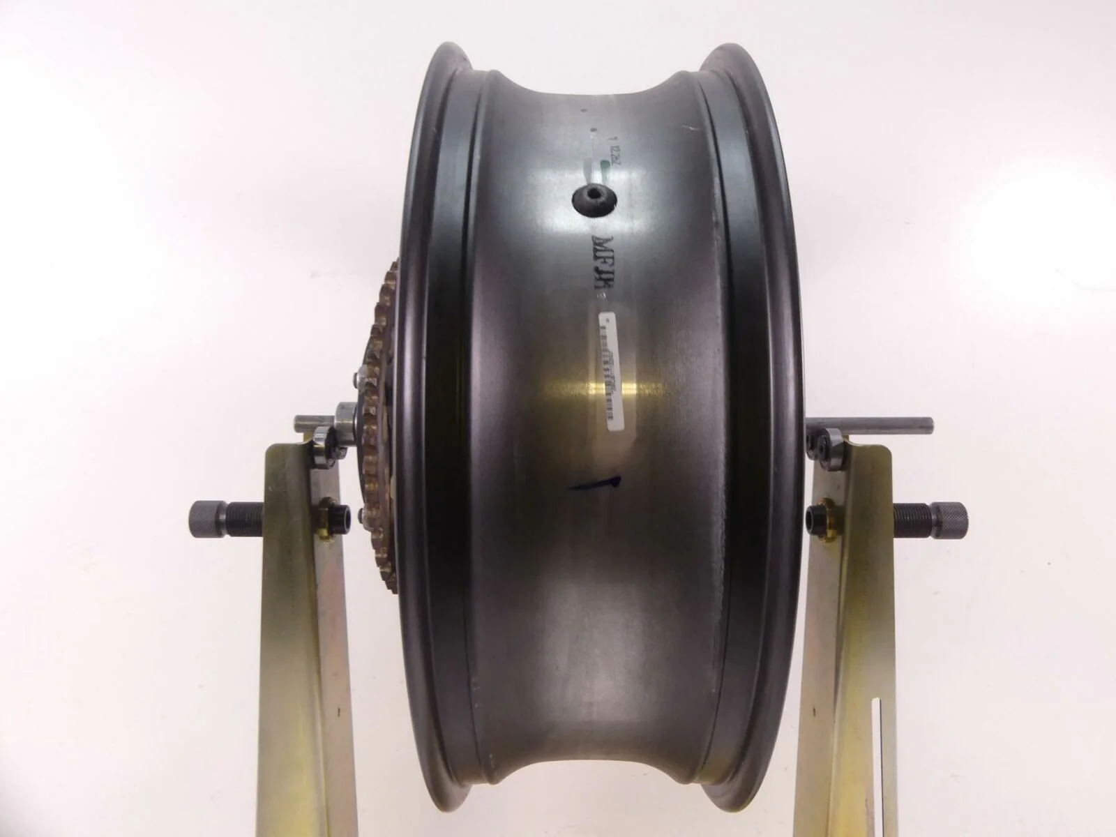 2012 Honda CBR600RR Rear Straight Enkei Rim Wheel 17x 5.5 42650-MFJ-308 - Image 2