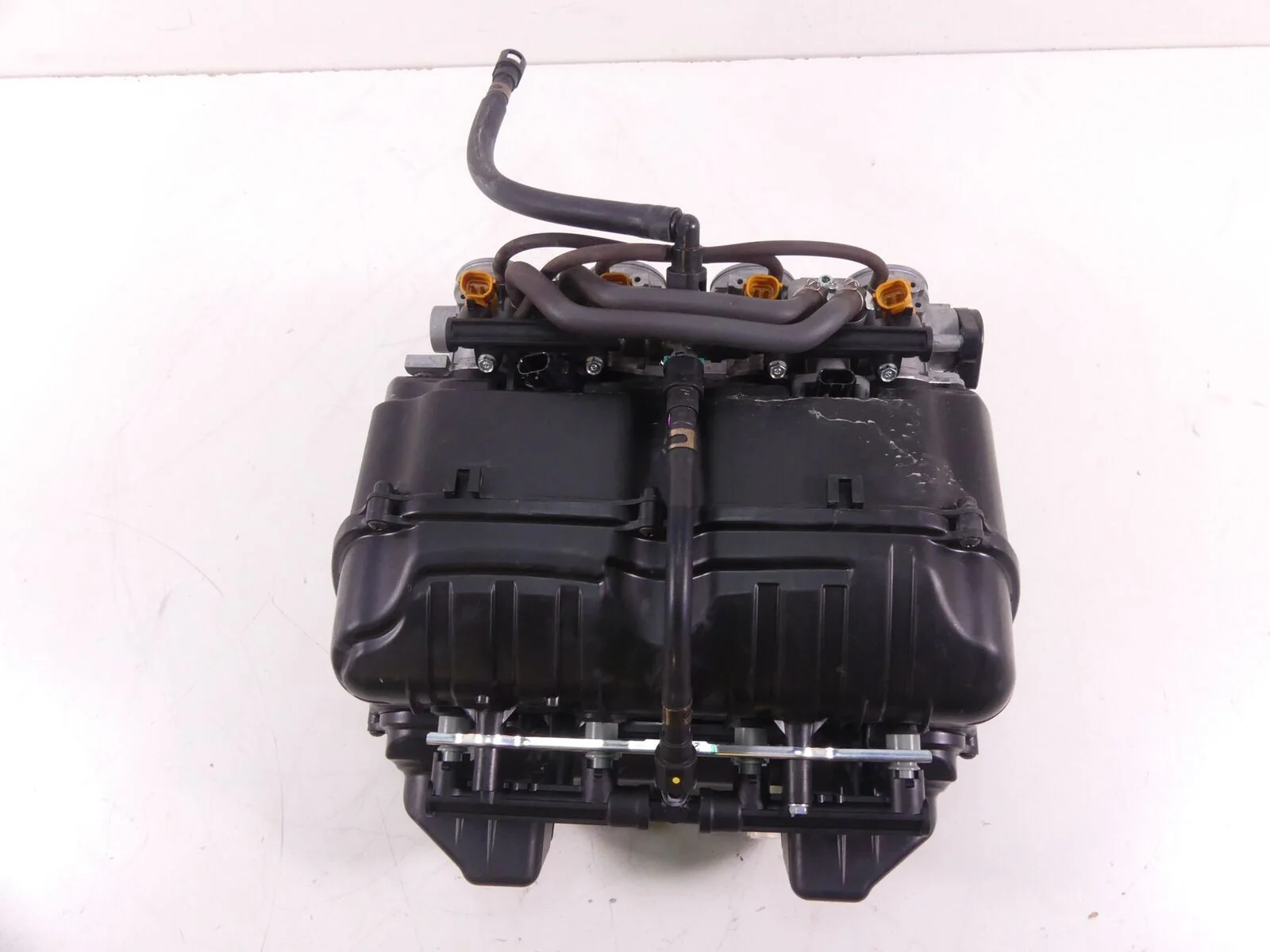2012 Honda CBR600RR Throttle Body Air Box Injector Set 16400-MFJ-A01 17220-MFJ- - Image 4