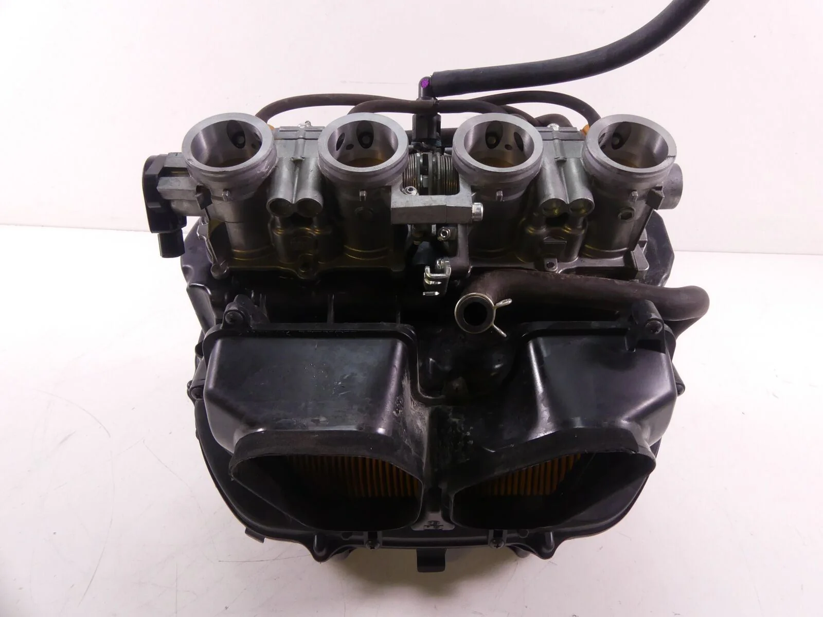 2012 Honda CBR600RR Throttle Body Air Box Injector Set 16400-MFJ-A01 17220-MFJ- - Image 5
