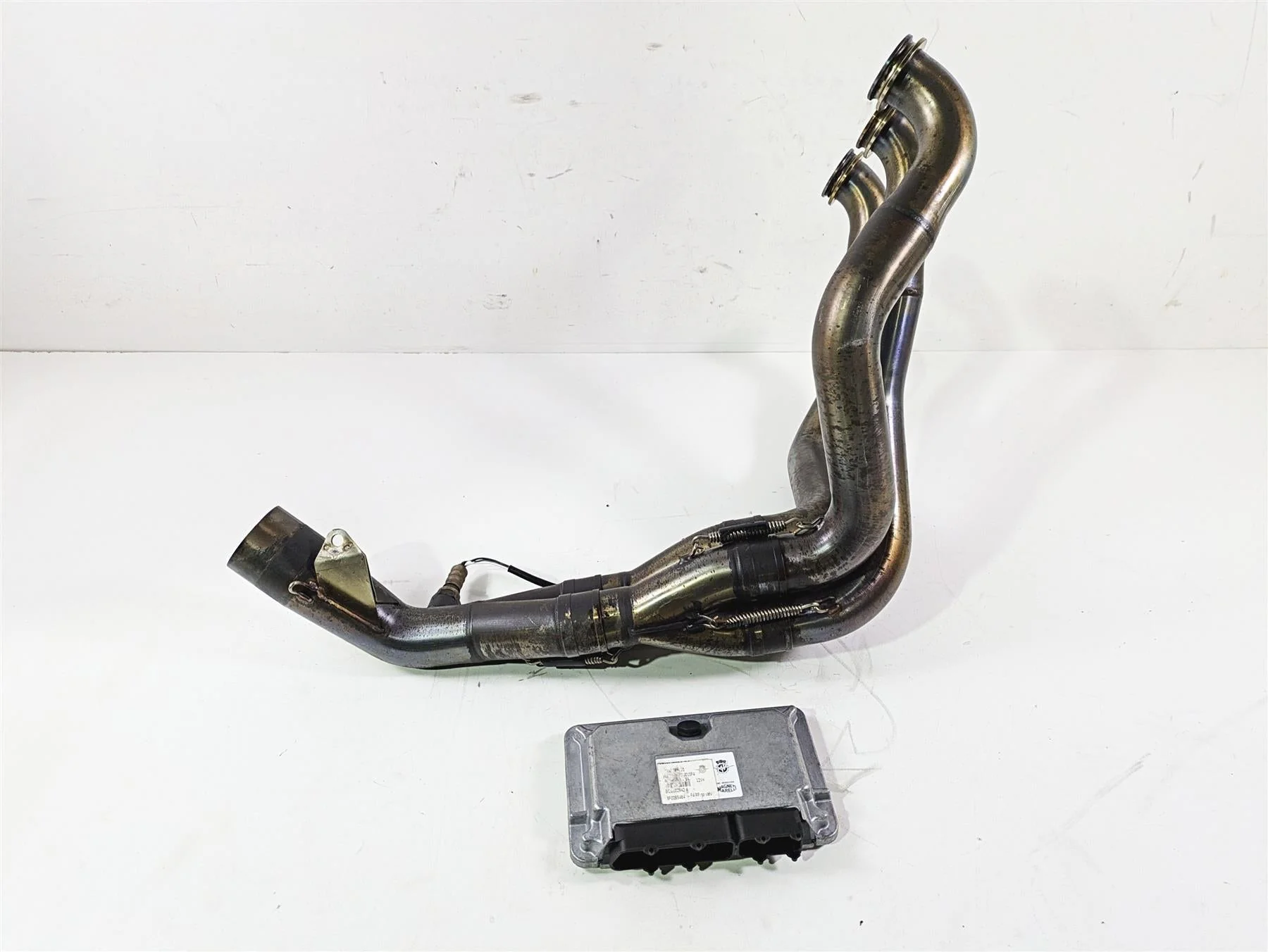 2012 Mv Agusta F4 RR Corse Inox Header Manifold + Ecu Cdi - Read SPSCI009F4