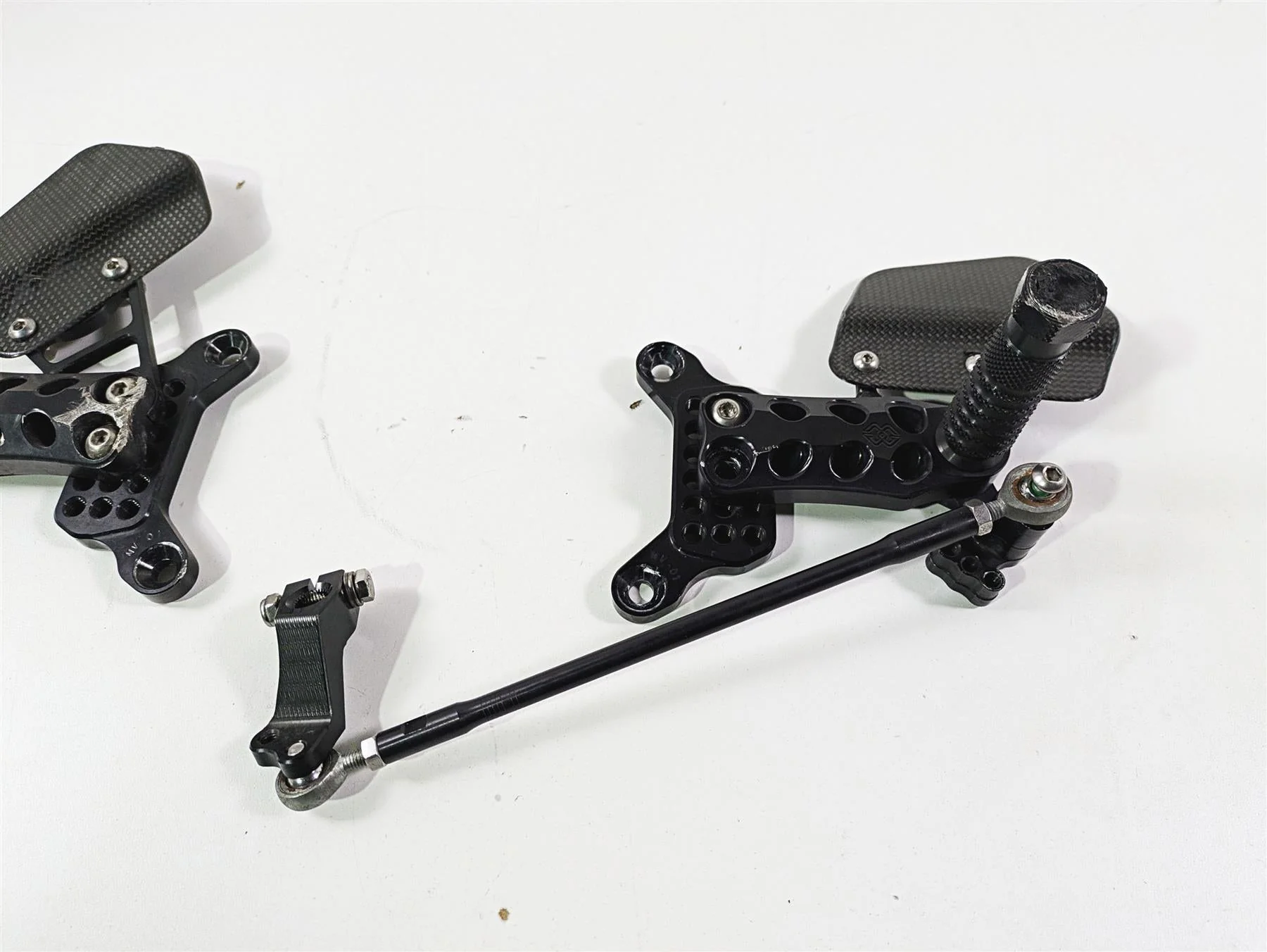 2012 Mv Agusta F4 RR Gilles Tooling Footpeg Foot Peg Set - Image 4