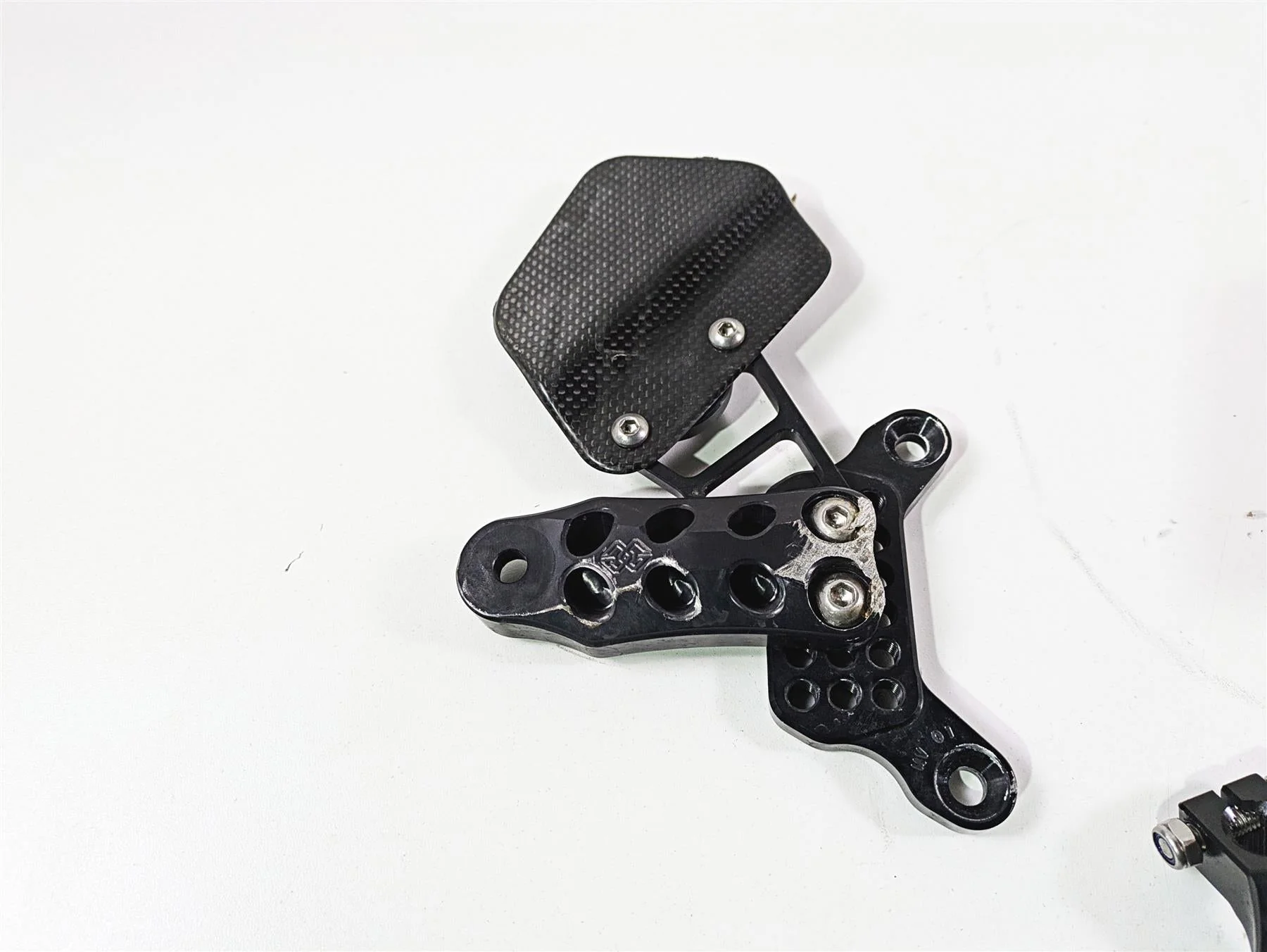 2012 Mv Agusta F4 RR Gilles Tooling Footpeg Foot Peg Set - Image 5