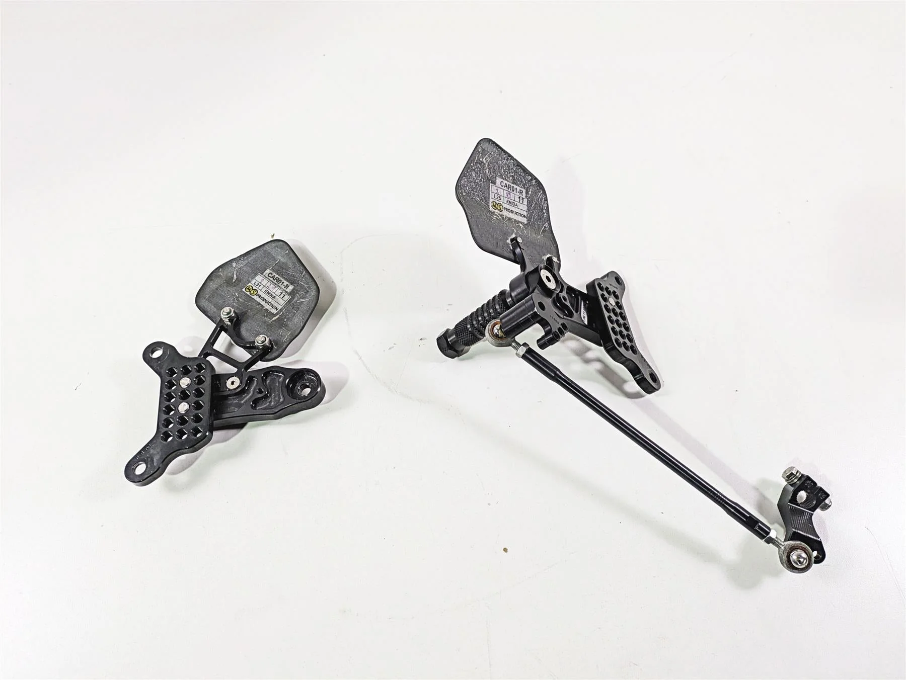 2012 Mv Agusta F4 RR Gilles Tooling Footpeg Foot Peg Set - Image 8