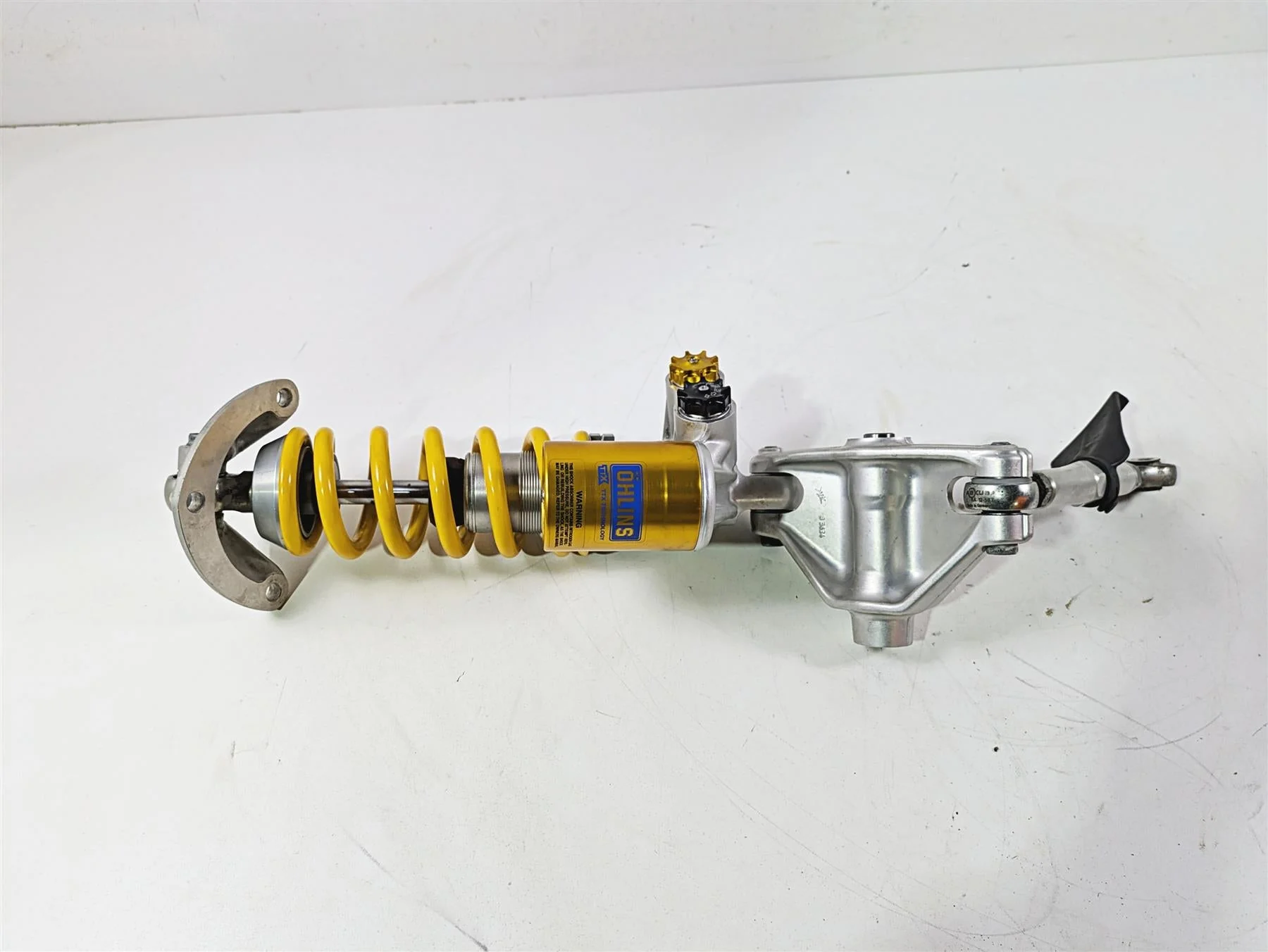 2012 Mv Agusta F4 RR Straight Rear Ohlins TTX Shock Damper & Links 8000B4762