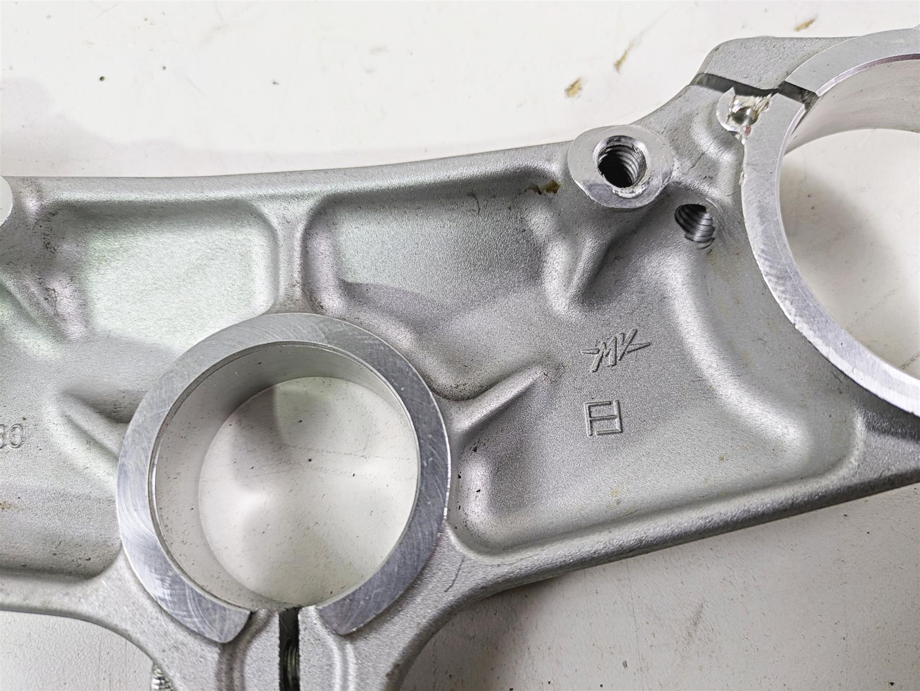 2012 Mv Agusta F4 RR Upper Triple Tree Steering Clamp - Read 8A00B3480 - Image 8