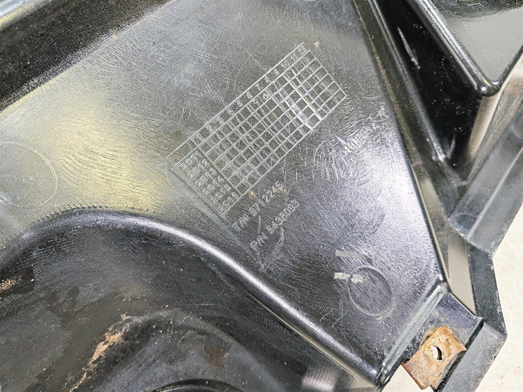 2012 Polaris Ranger 800 XP Front Bumper Light Cover & Interior Fairings 5437575 - Image 12