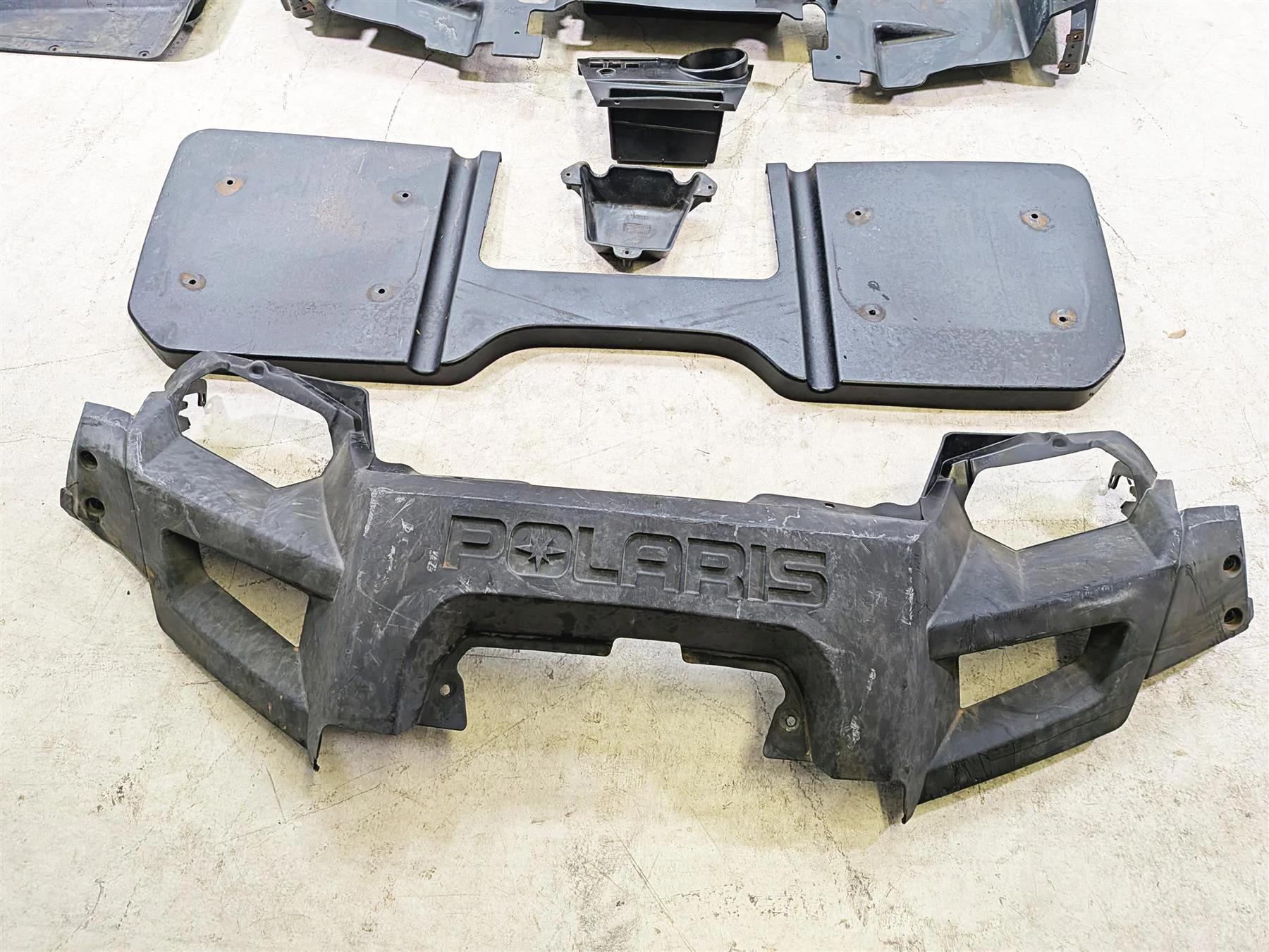 2012 Polaris Ranger 800 XP Front Bumper Light Cover & Interior Fairings 5437575 - Image 2