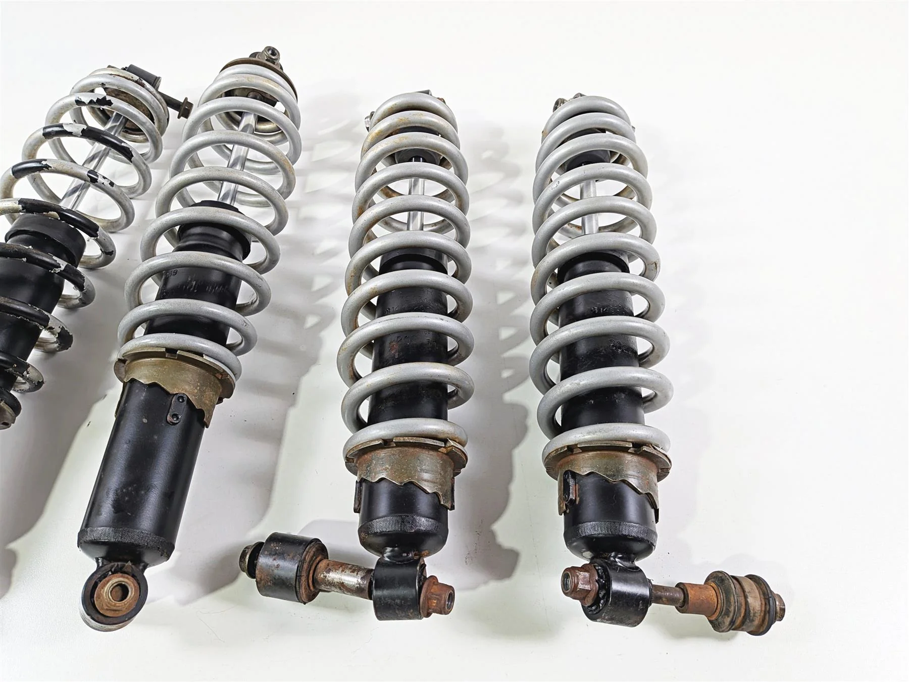 2012 Polaris Ranger 800 XP Front Rear Shock Damper Spring Set 7043394 7043491 - Image 3