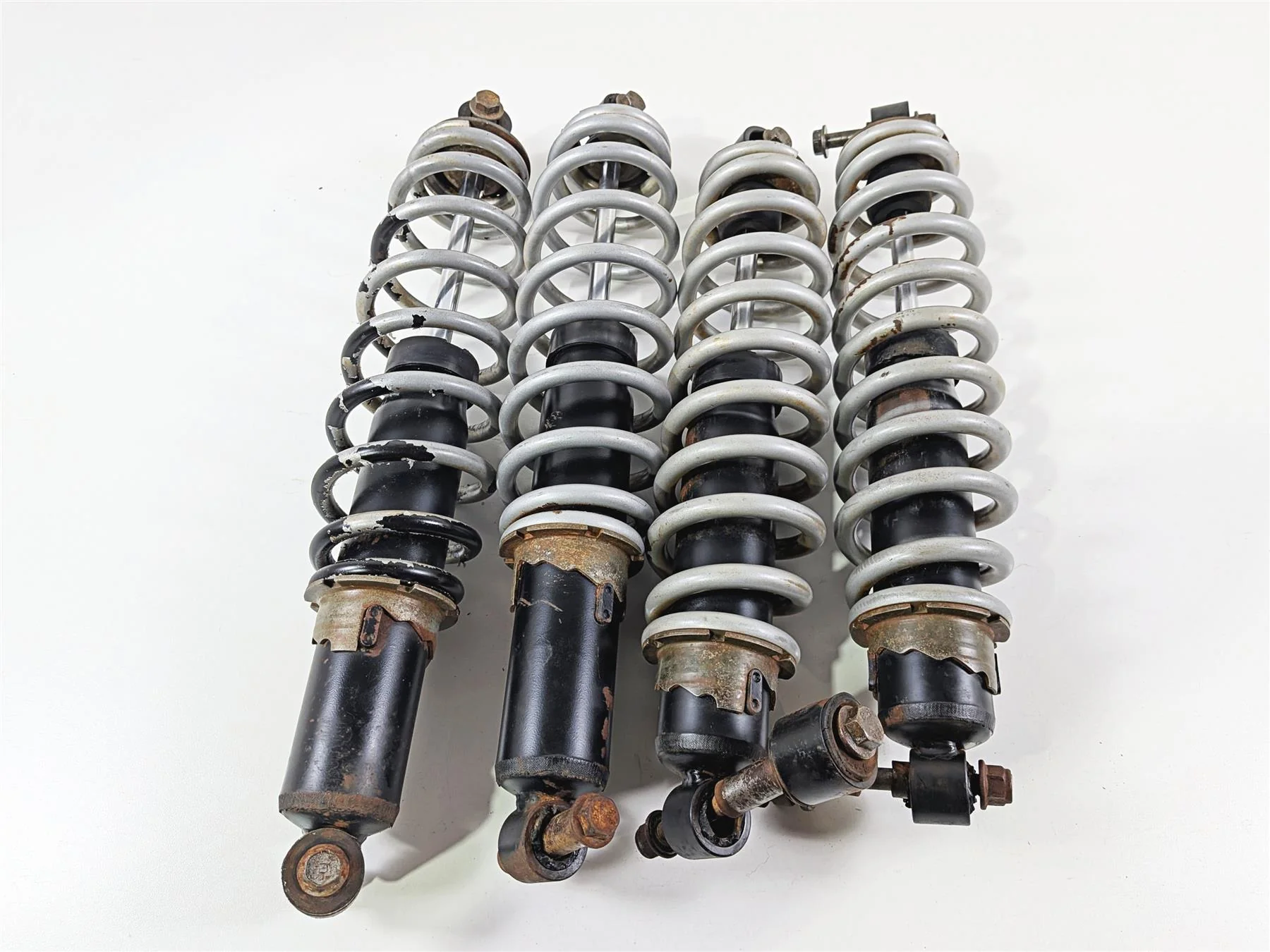 2012 Polaris Ranger 800 XP Front Rear Shock Damper Spring Set 7043394 7043491 - Image 4