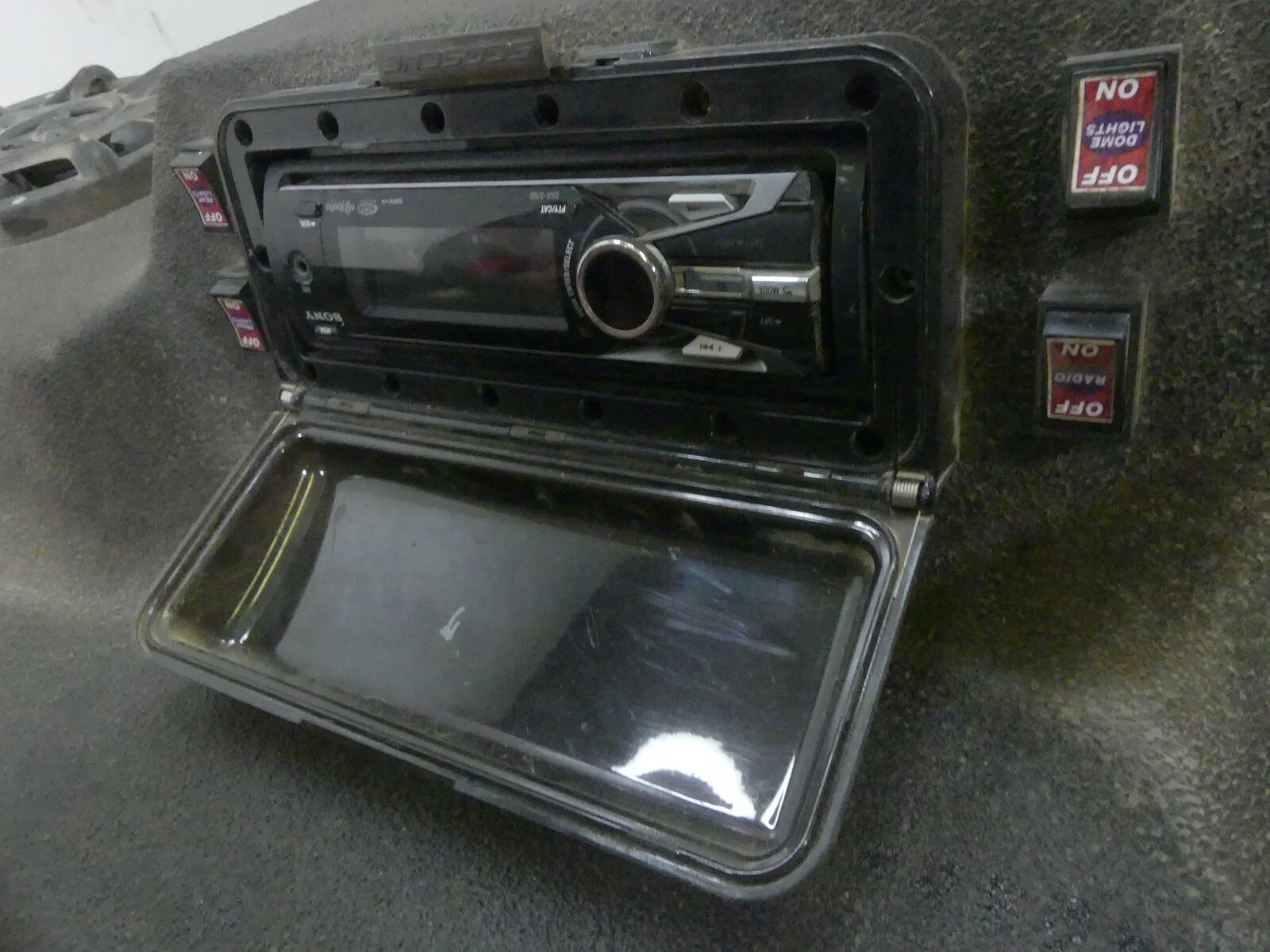 2012 Polaris Ranger 800XP Roll Cage Topper Roof + Radio Speakers & Lights -Read - Image 11