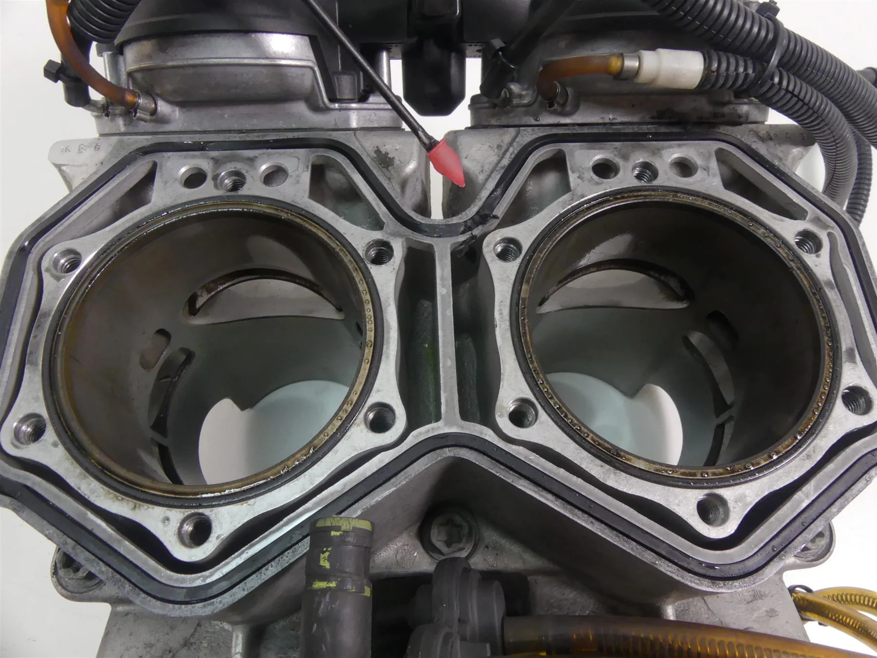 2012 Ski-Doo Summit X 800R Etec Cylinderhead + Pistons - Read 420413041 - Image 3