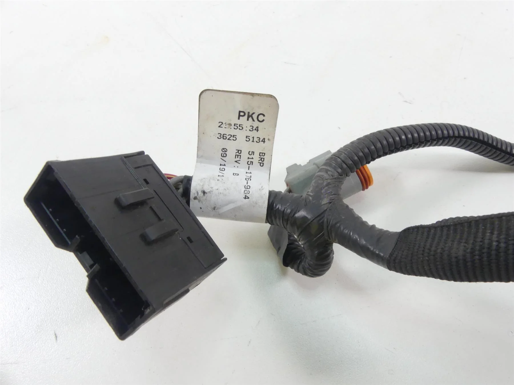2012 Ski-Doo Summit X 800R Etec Handle Bar Steering Wiring Harness 515176984 - Image 3